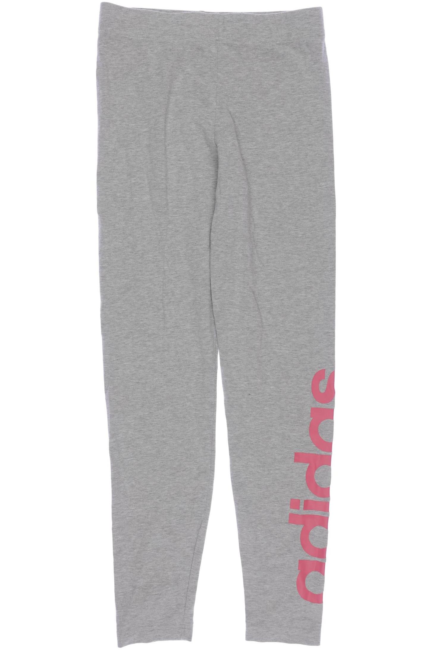 

adidas Damen Stoffhose, grau, Gr. 164