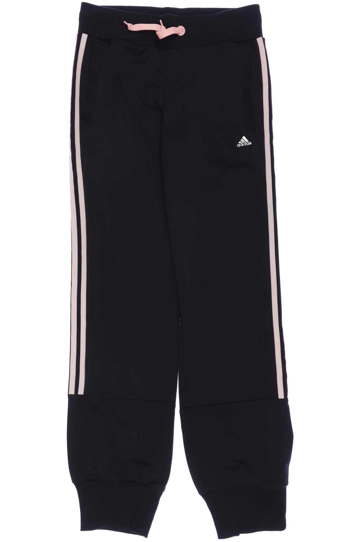 

adidas Damen Stoffhose, schwarz, Gr. 164