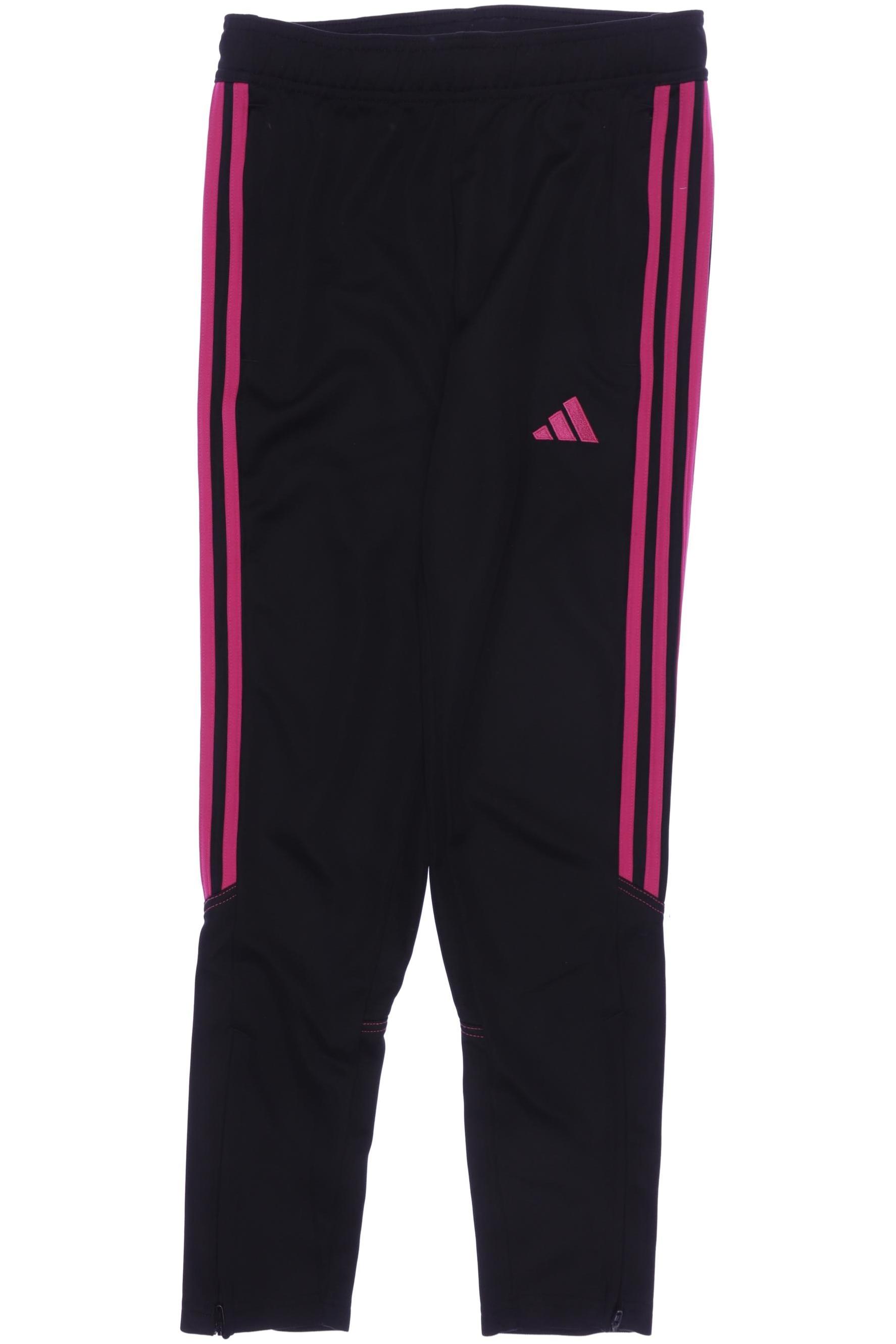 

adidas Damen Stoffhose, schwarz, Gr. 152