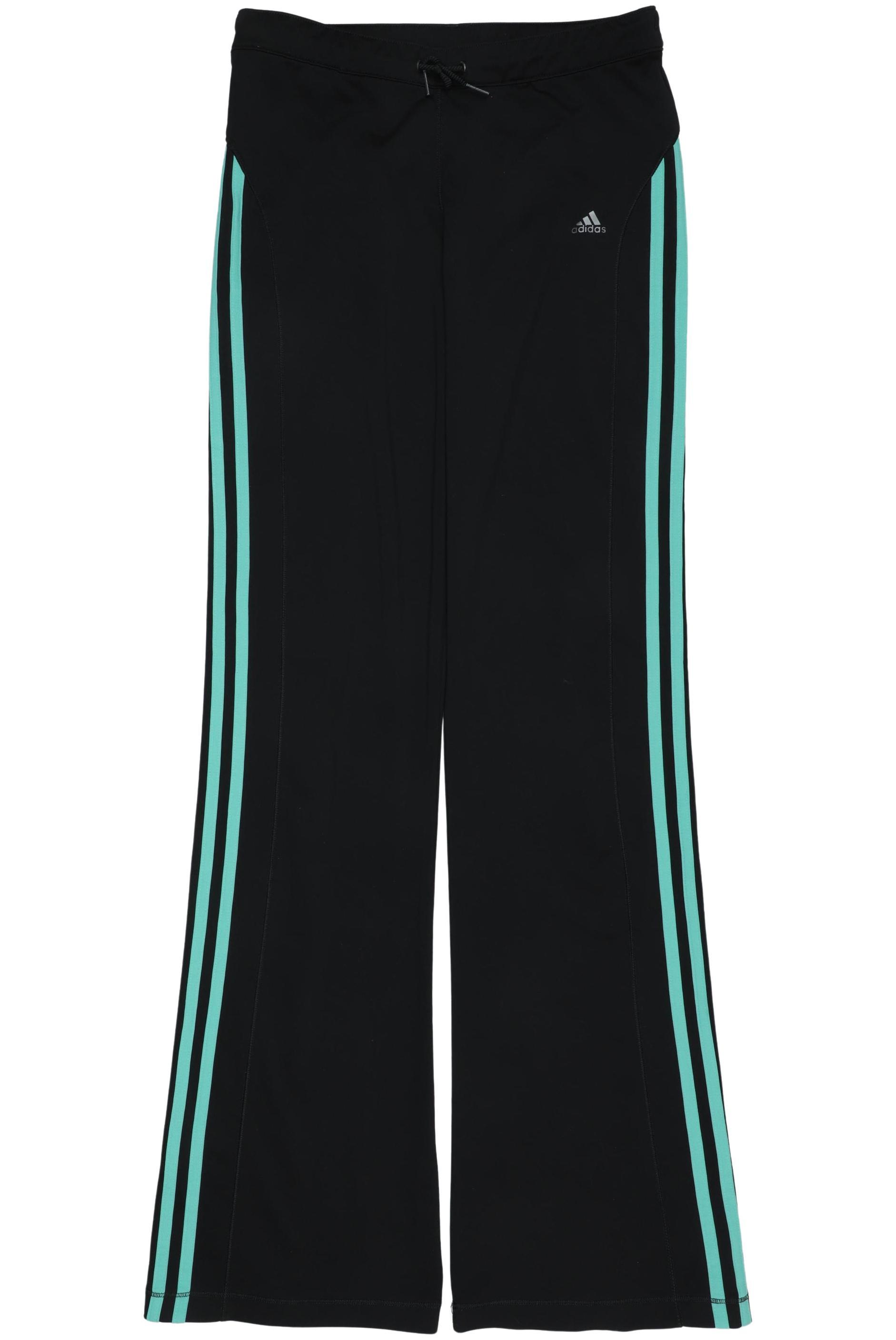 

adidas Damen Stoffhose, schwarz, Gr. 176