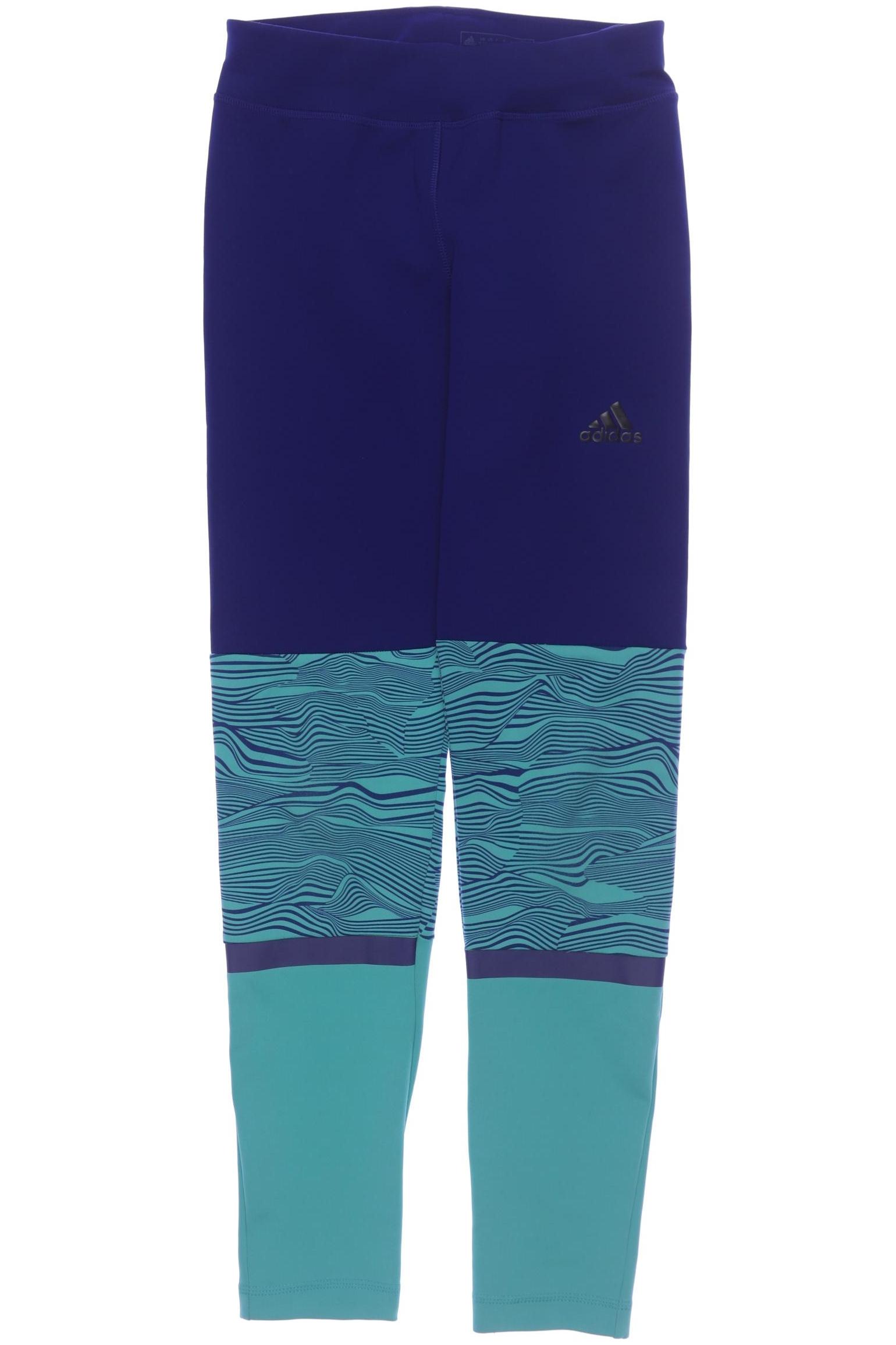 

adidas Damen Stoffhose, blau, Gr. 164