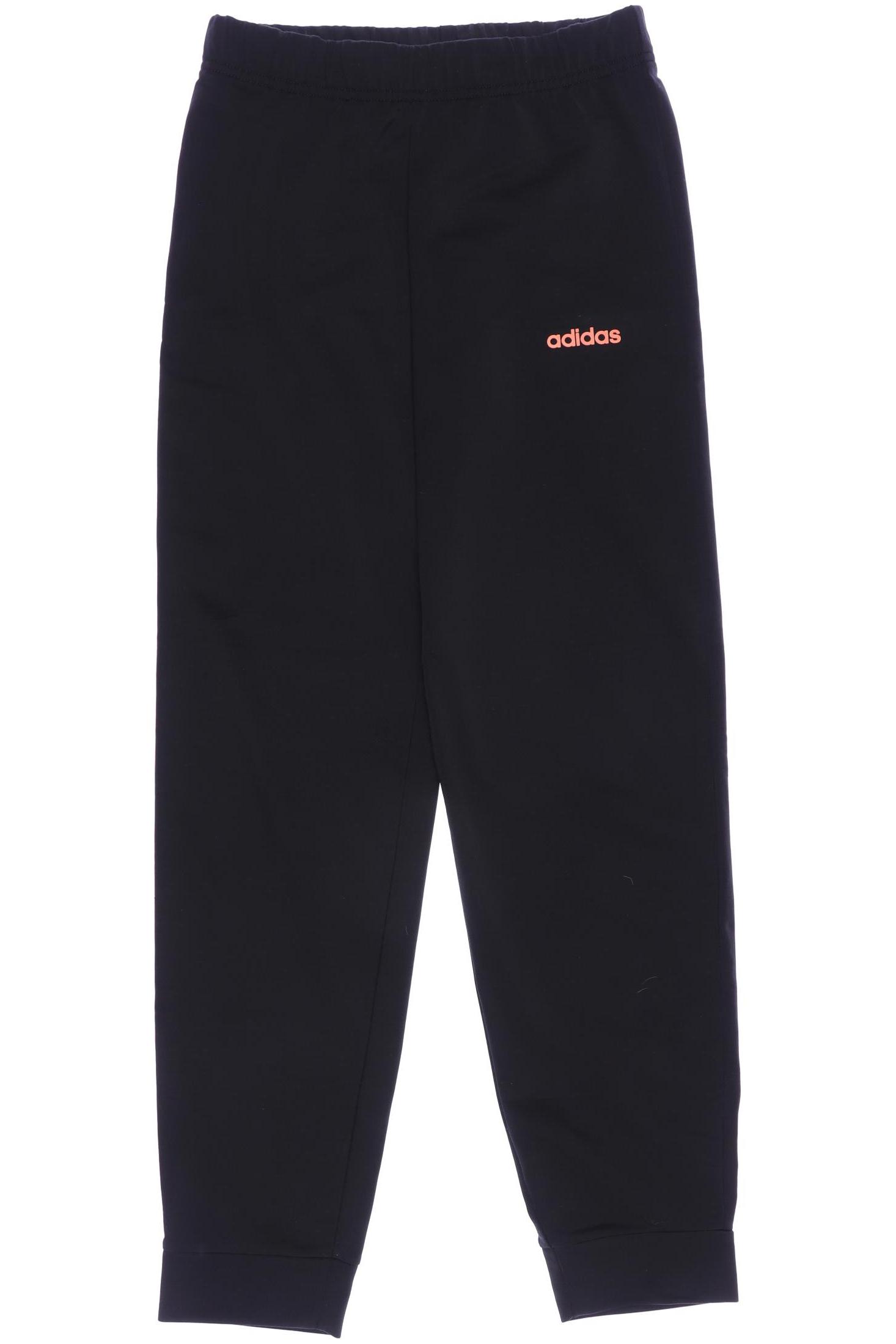 

adidas Damen Stoffhose, schwarz, Gr. 152