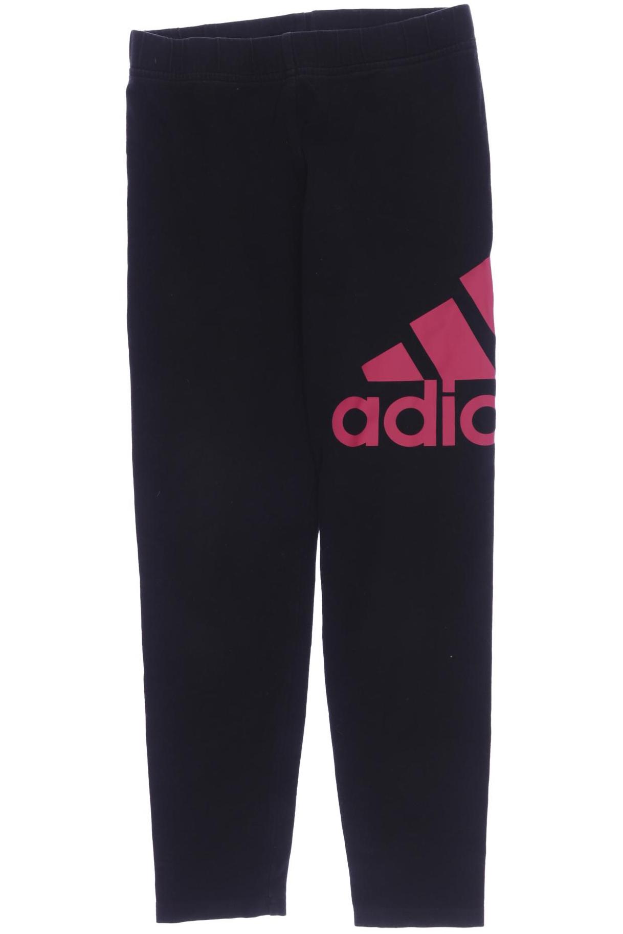 

adidas Damen Stoffhose, schwarz, Gr. 152