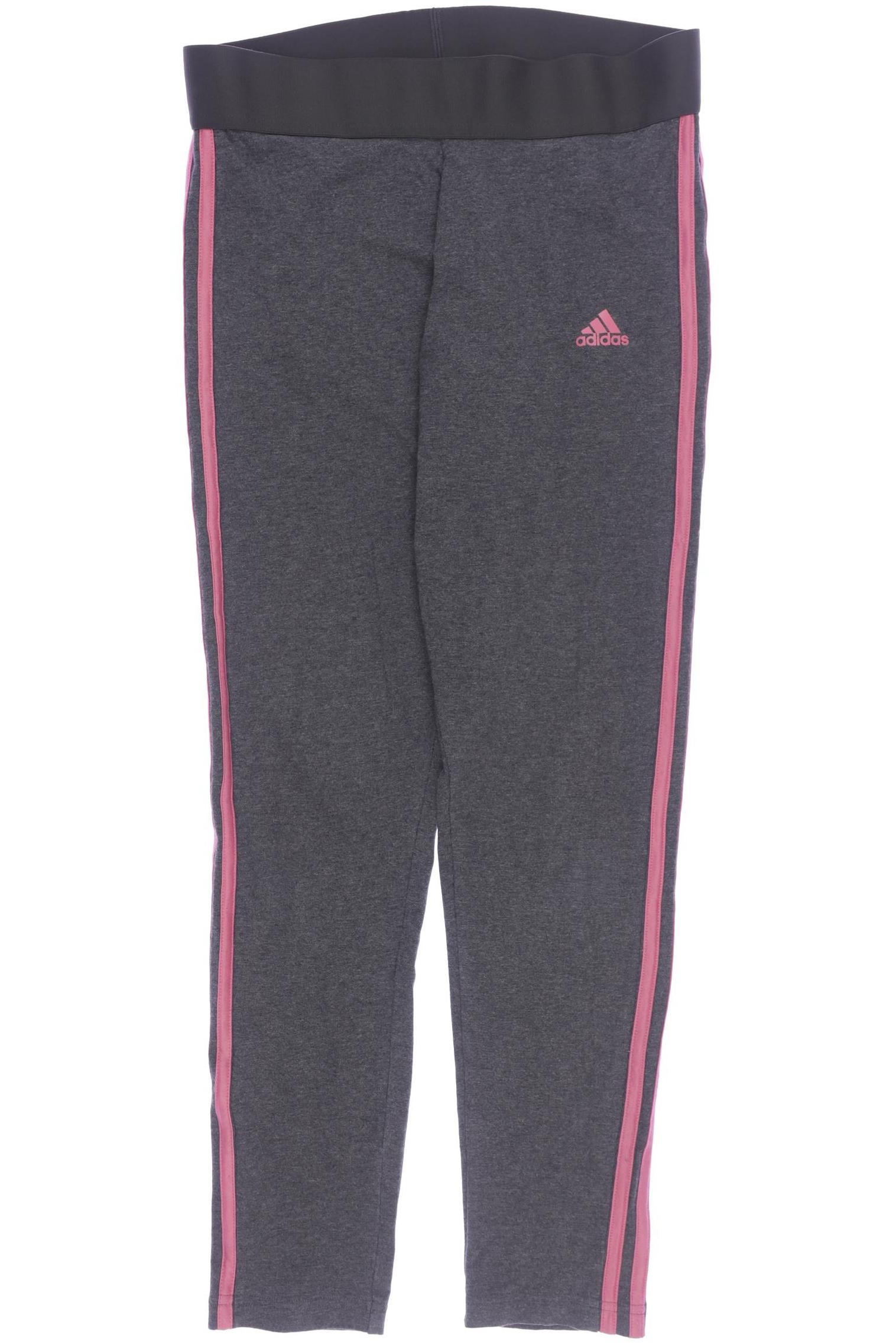 

adidas Damen Stoffhose, grau, Gr. 146
