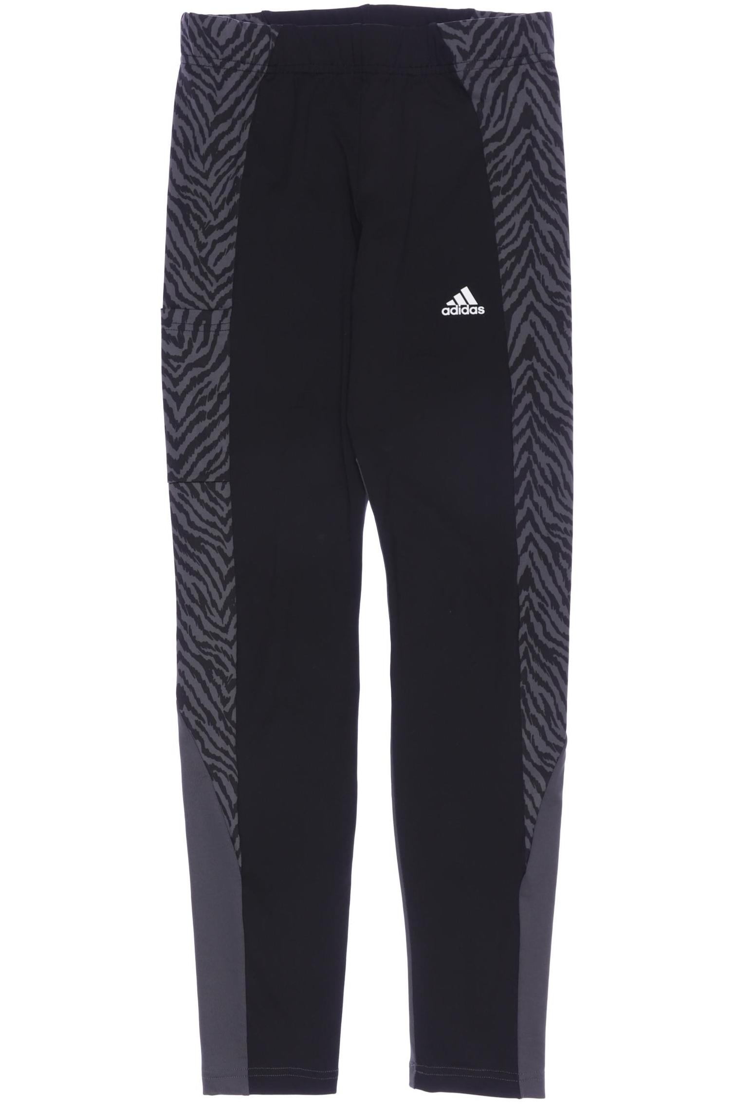 

adidas Damen Stoffhose, schwarz, Gr. 164