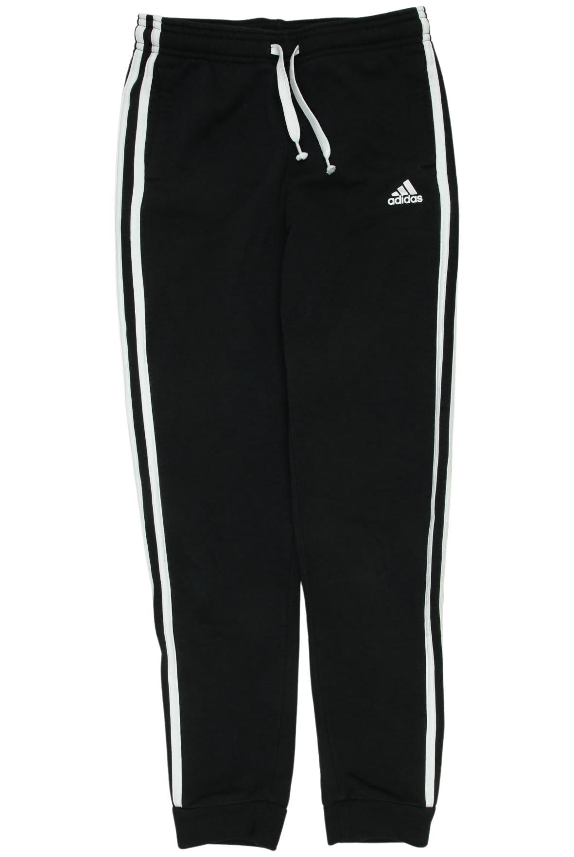 

adidas Mädchen Stoffhose, schwarz, Gr. 140