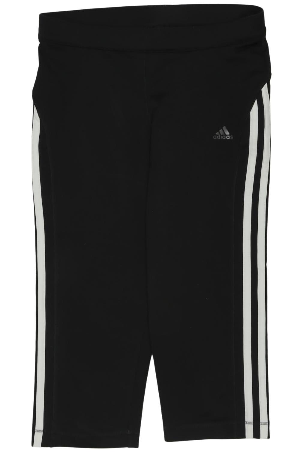 

adidas Mädchen Stoffhose, schwarz, Gr. 152