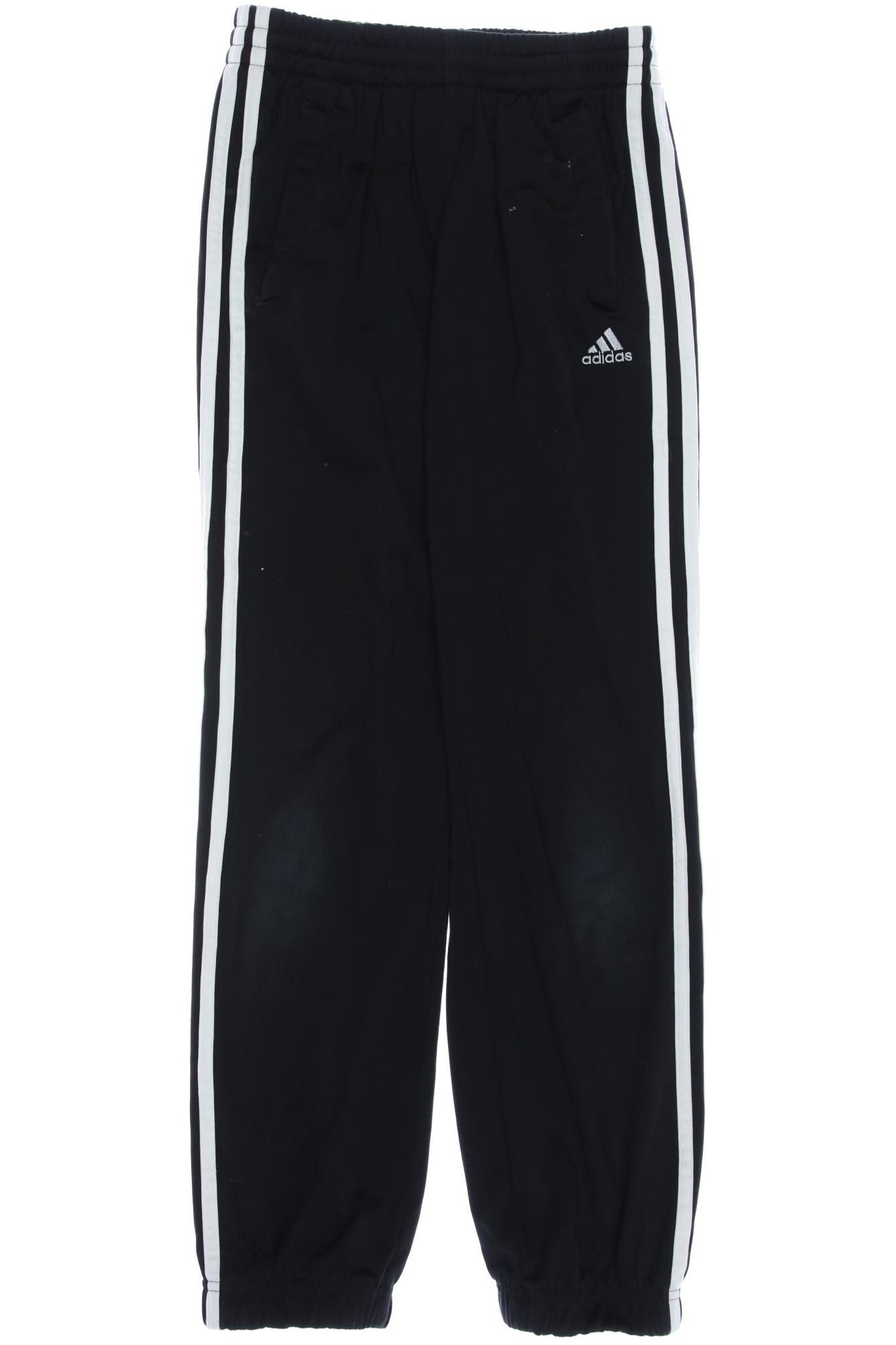 

adidas Damen Stoffhose, schwarz, Gr. 152