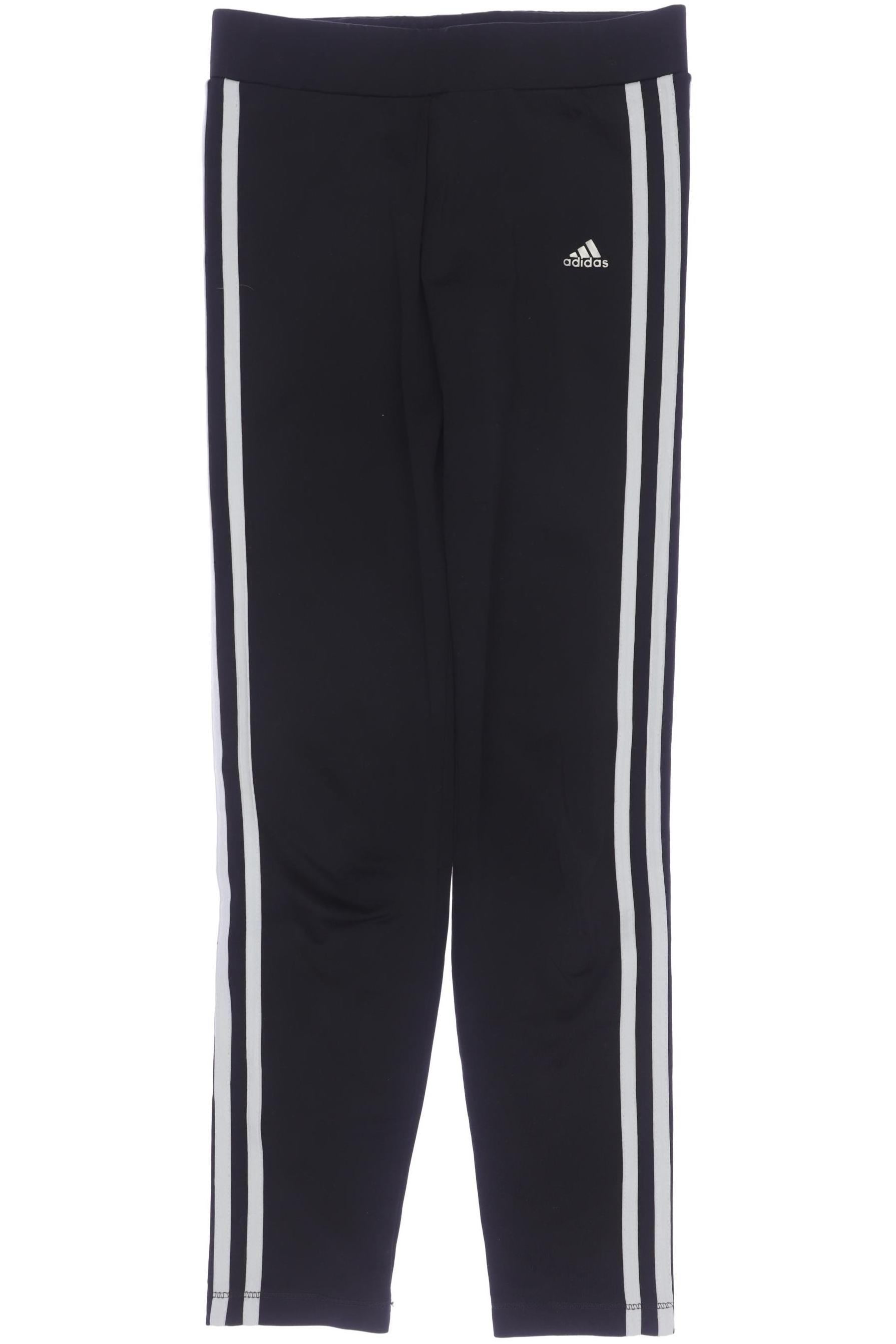 

adidas Damen Stoffhose, schwarz, Gr. 152