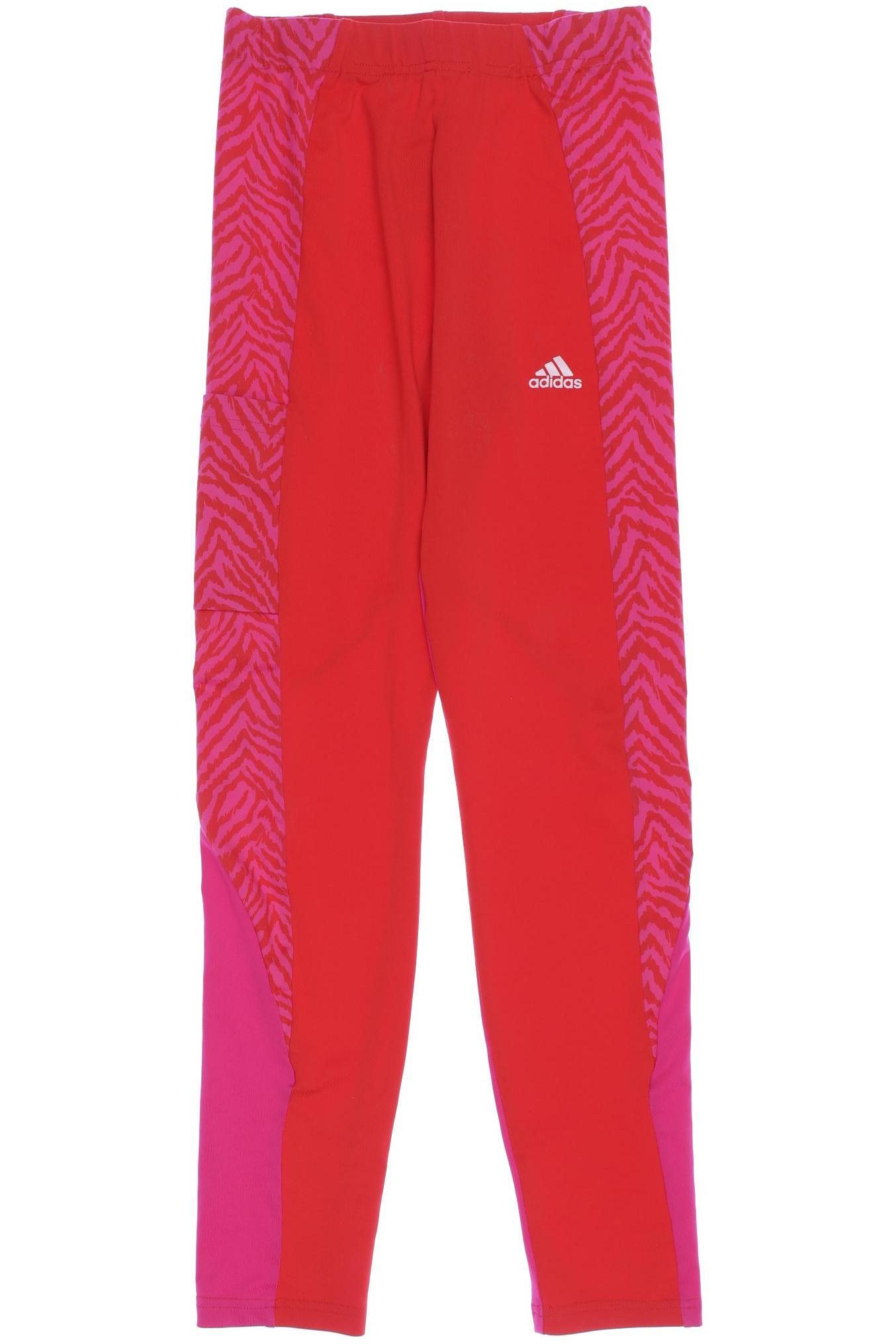 

adidas Damen Stoffhose, rot, Gr. 164