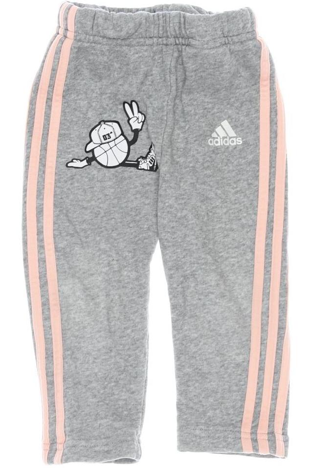 

adidas Damen Stoffhose, grau, Gr. 80