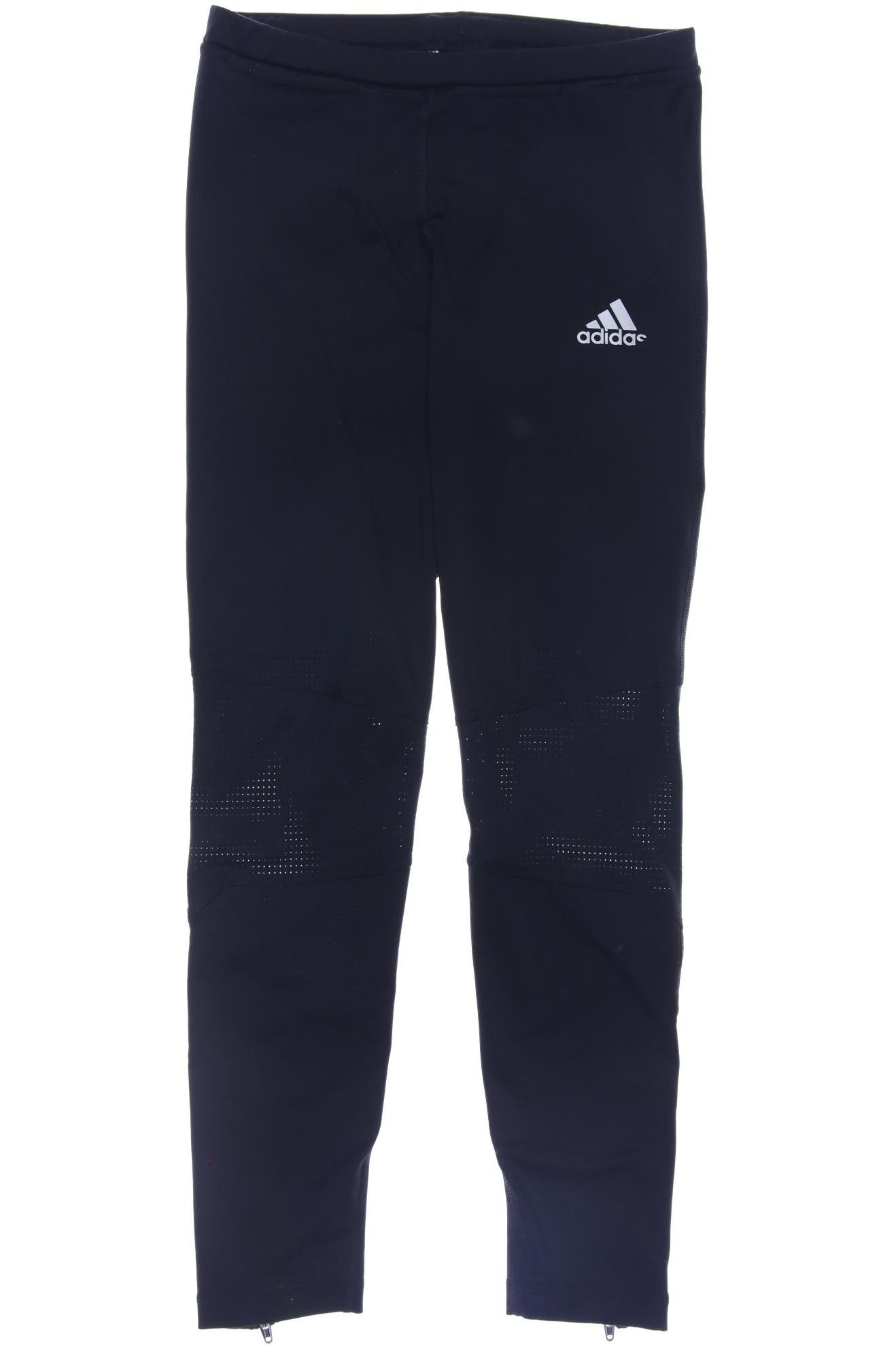 

adidas Damen Stoffhose, schwarz, Gr. 152