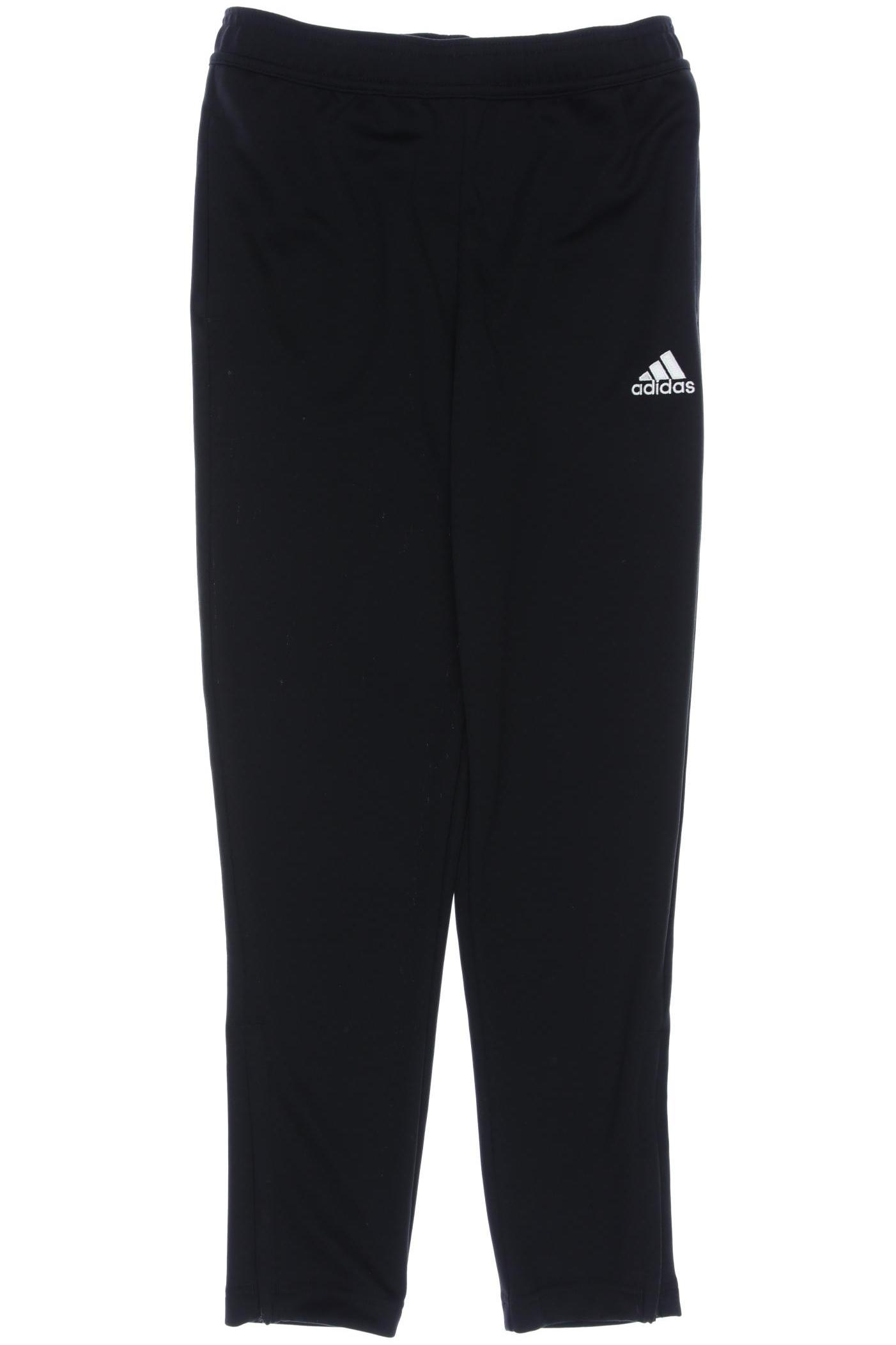 

adidas Damen Stoffhose, schwarz, Gr. 152