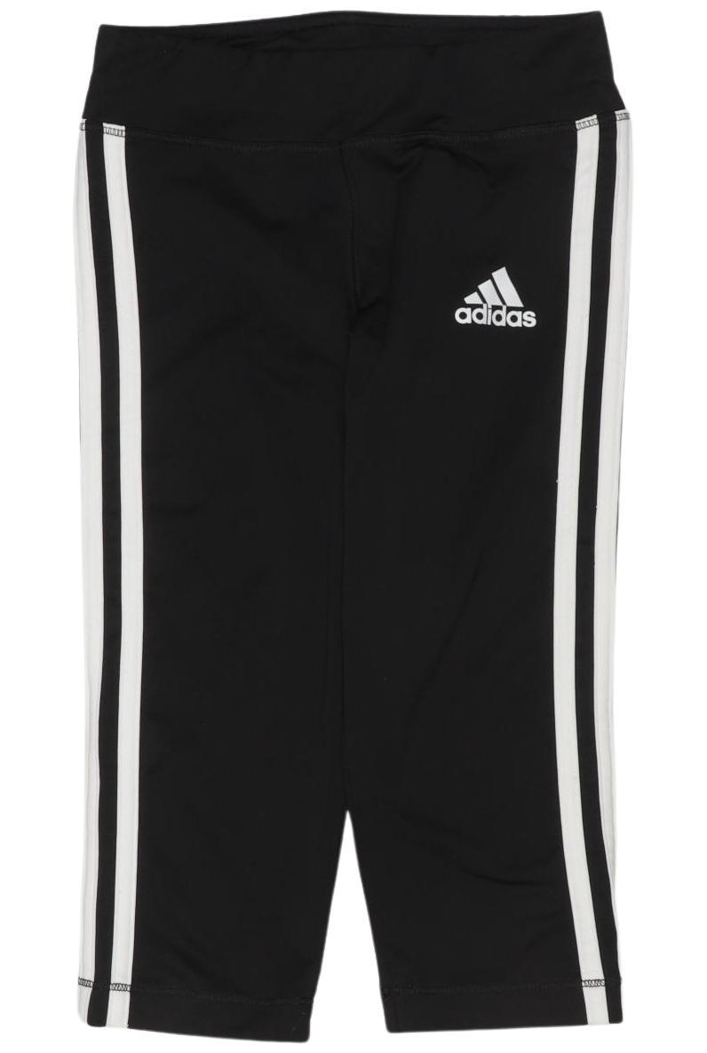 

adidas Mädchen Stoffhose, schwarz, Gr. 128