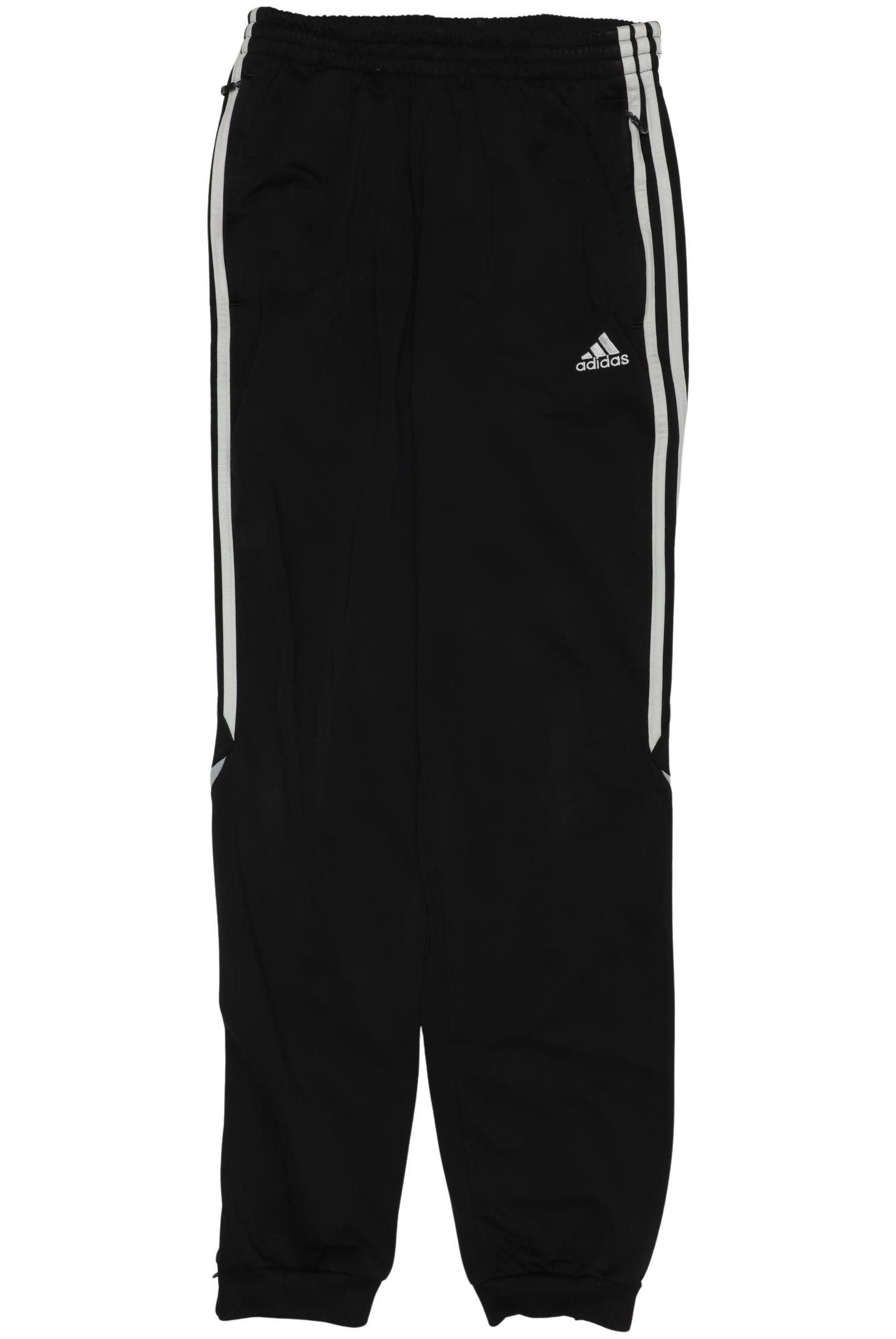 

adidas Mädchen Stoffhose, schwarz, Gr. 176