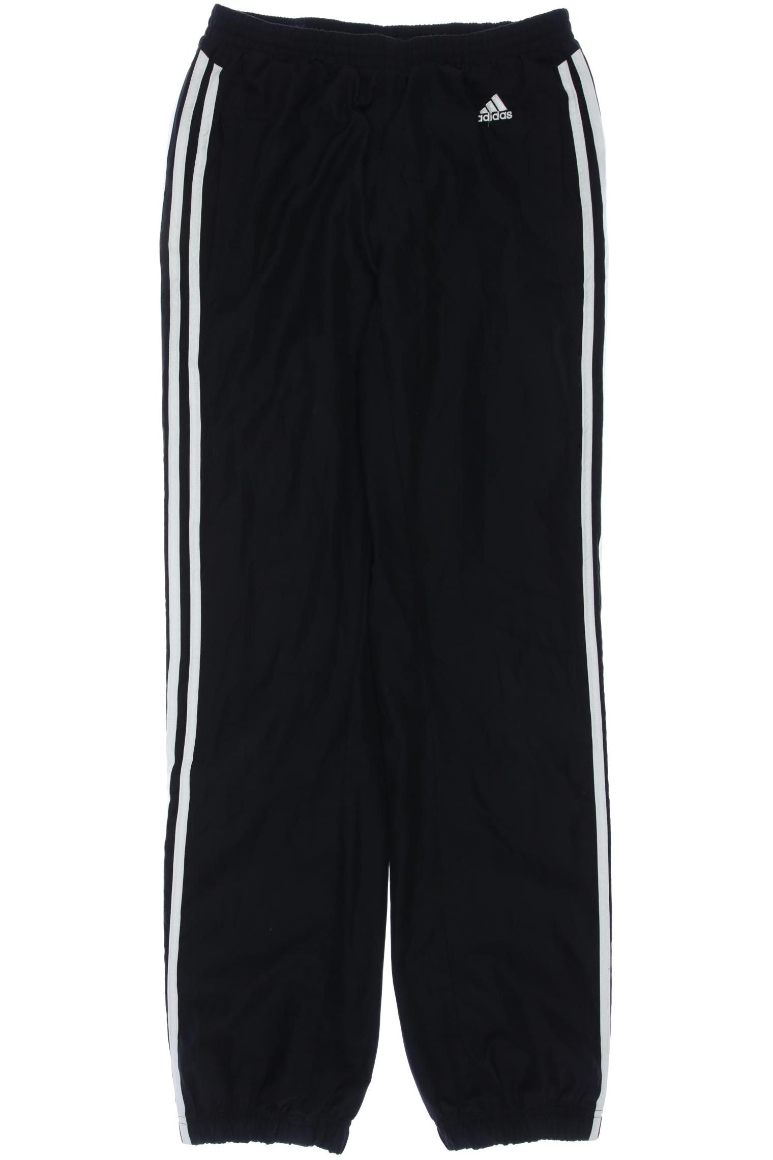 

adidas Damen Stoffhose, schwarz, Gr. 176
