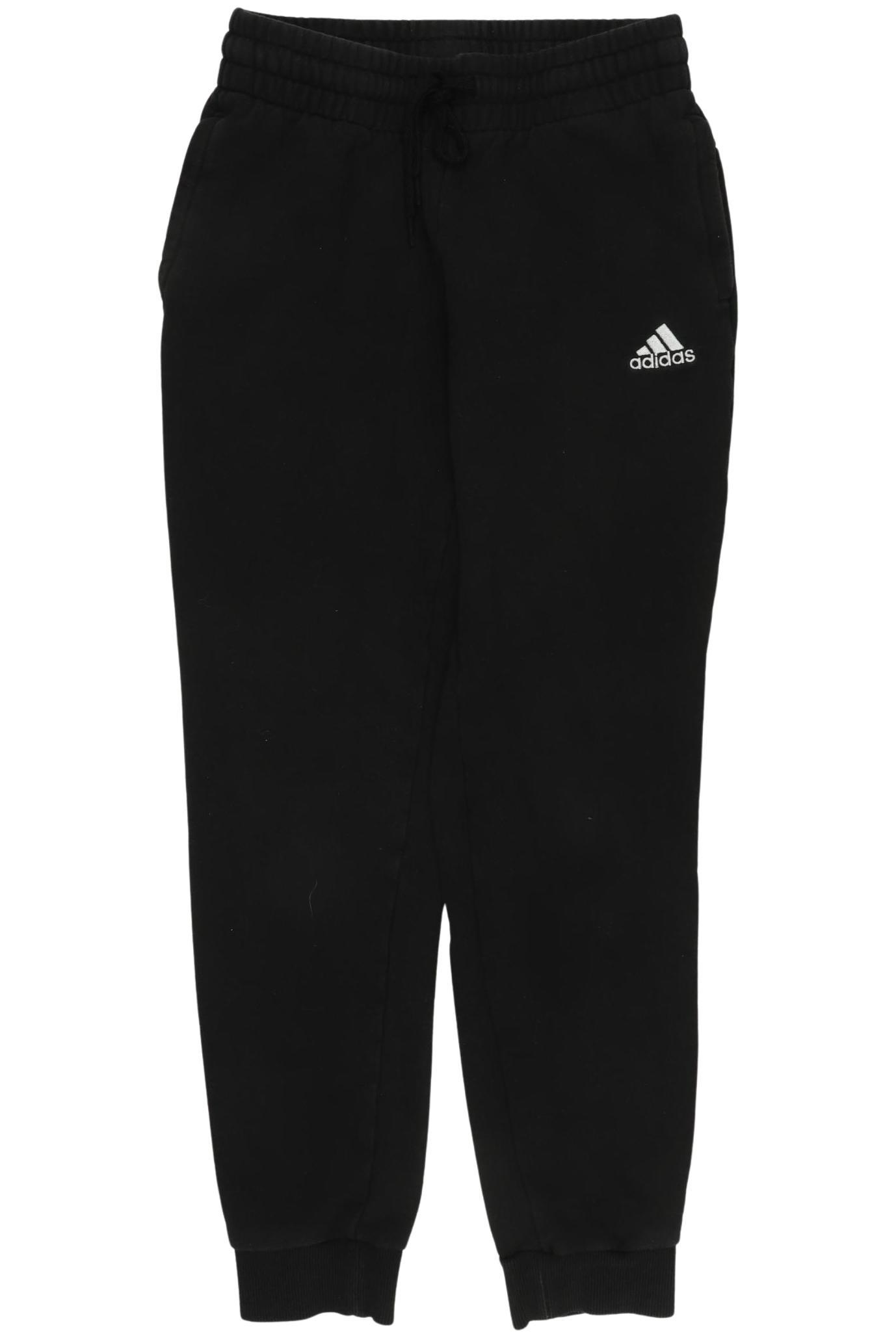 

adidas Damen Stoffhose, schwarz, Gr. 122