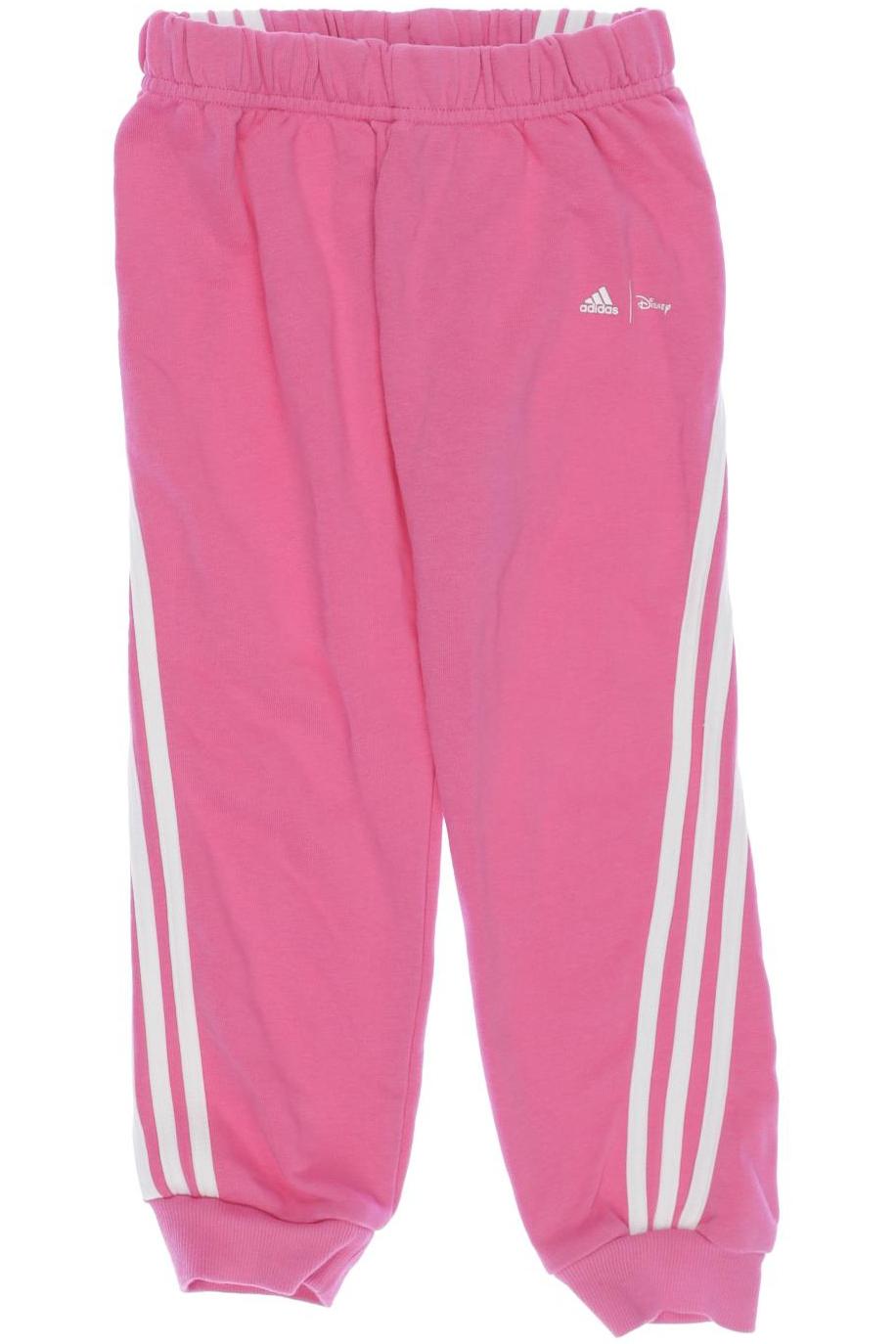 

adidas Damen Stoffhose, pink, Gr. 104