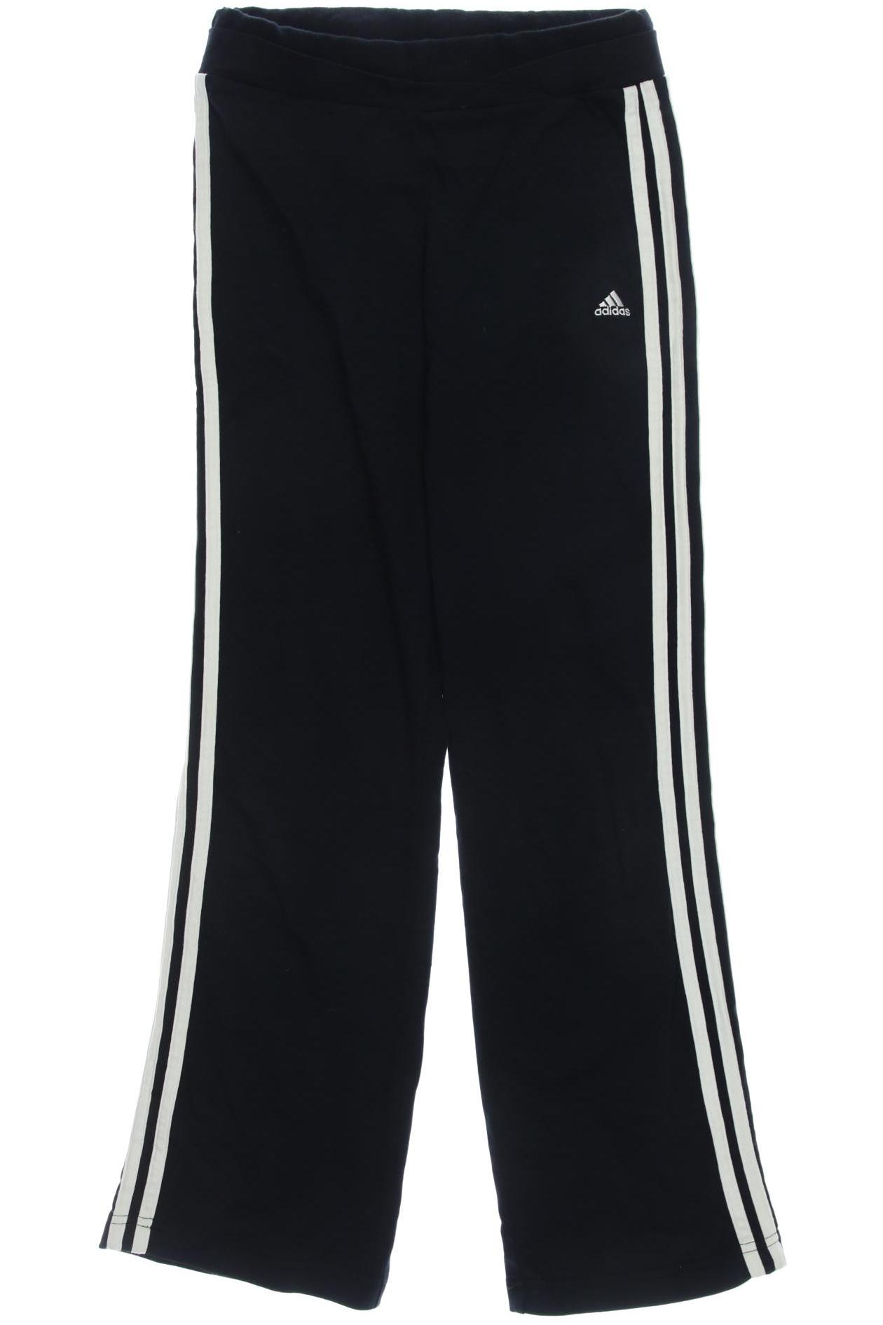 

adidas Damen Stoffhose, schwarz, Gr. 152