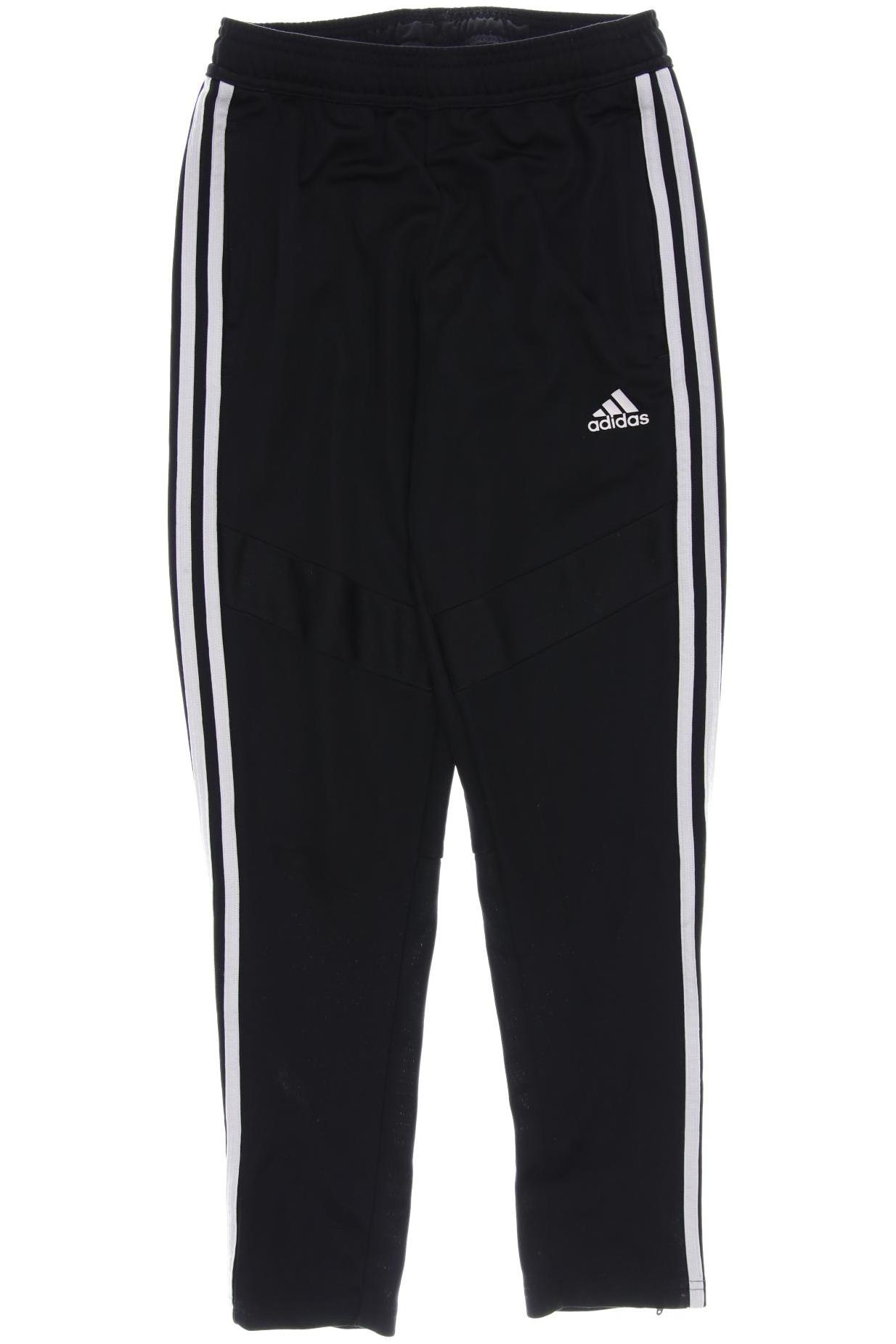 

adidas Damen Stoffhose, schwarz, Gr. 152