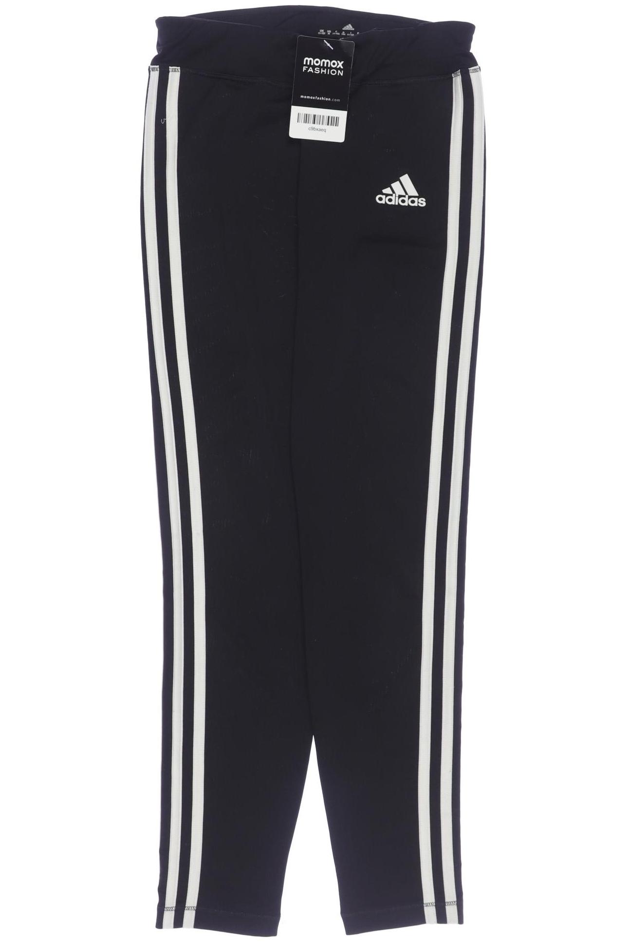 

adidas Damen Stoffhose, schwarz, Gr. 152