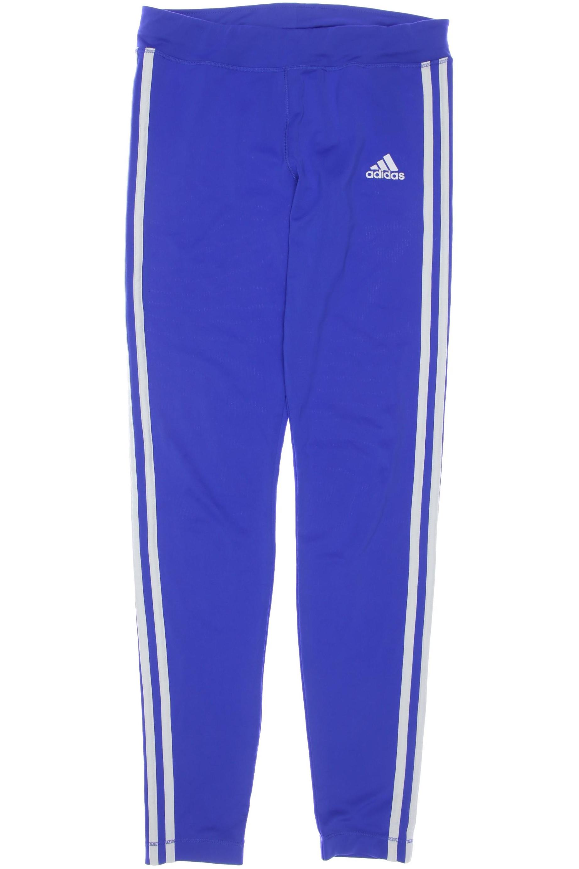 

adidas Damen Stoffhose, blau, Gr. 176