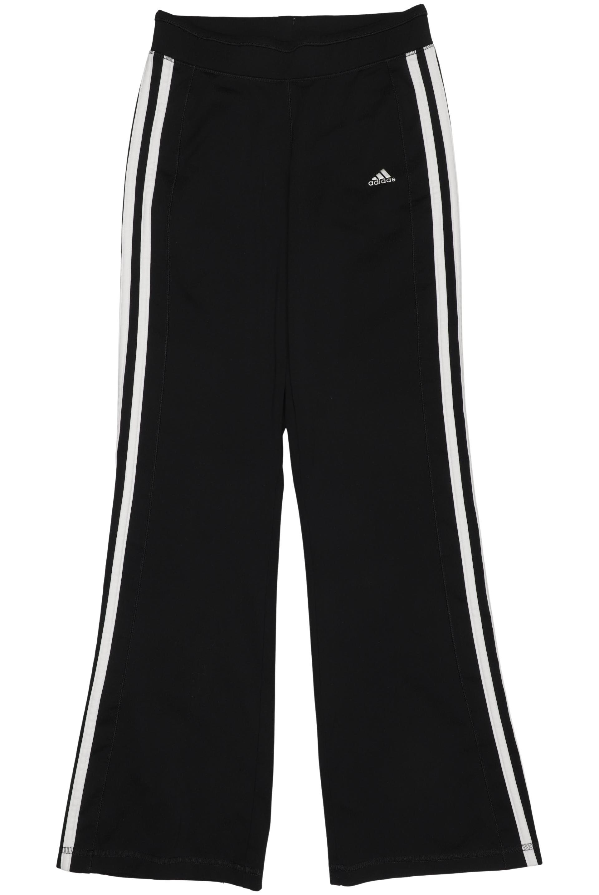 

adidas Damen Stoffhose, schwarz, Gr. 152