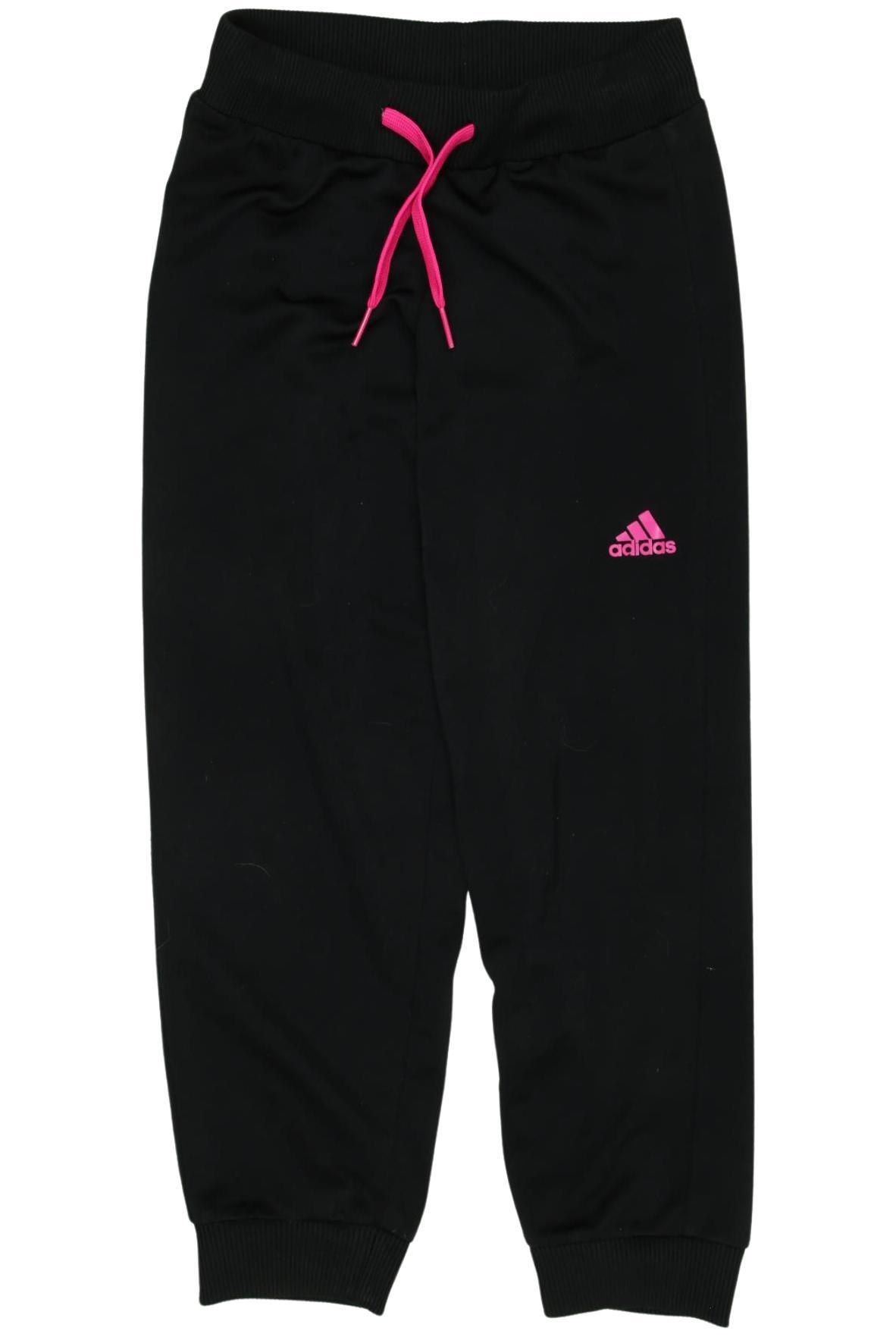 

adidas Damen Stoffhose, schwarz, Gr. 116
