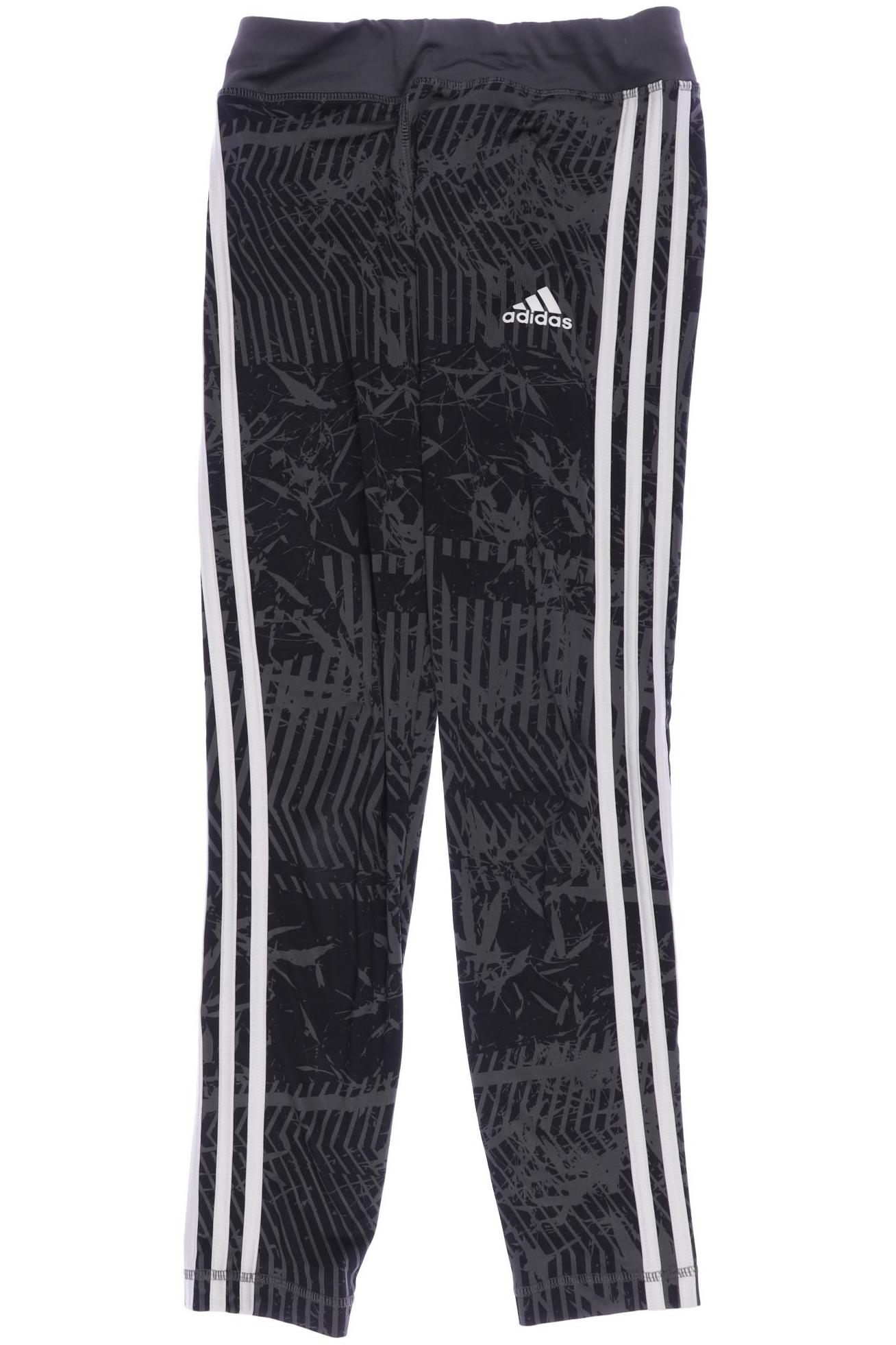 

adidas Damen Stoffhose, schwarz, Gr. 152
