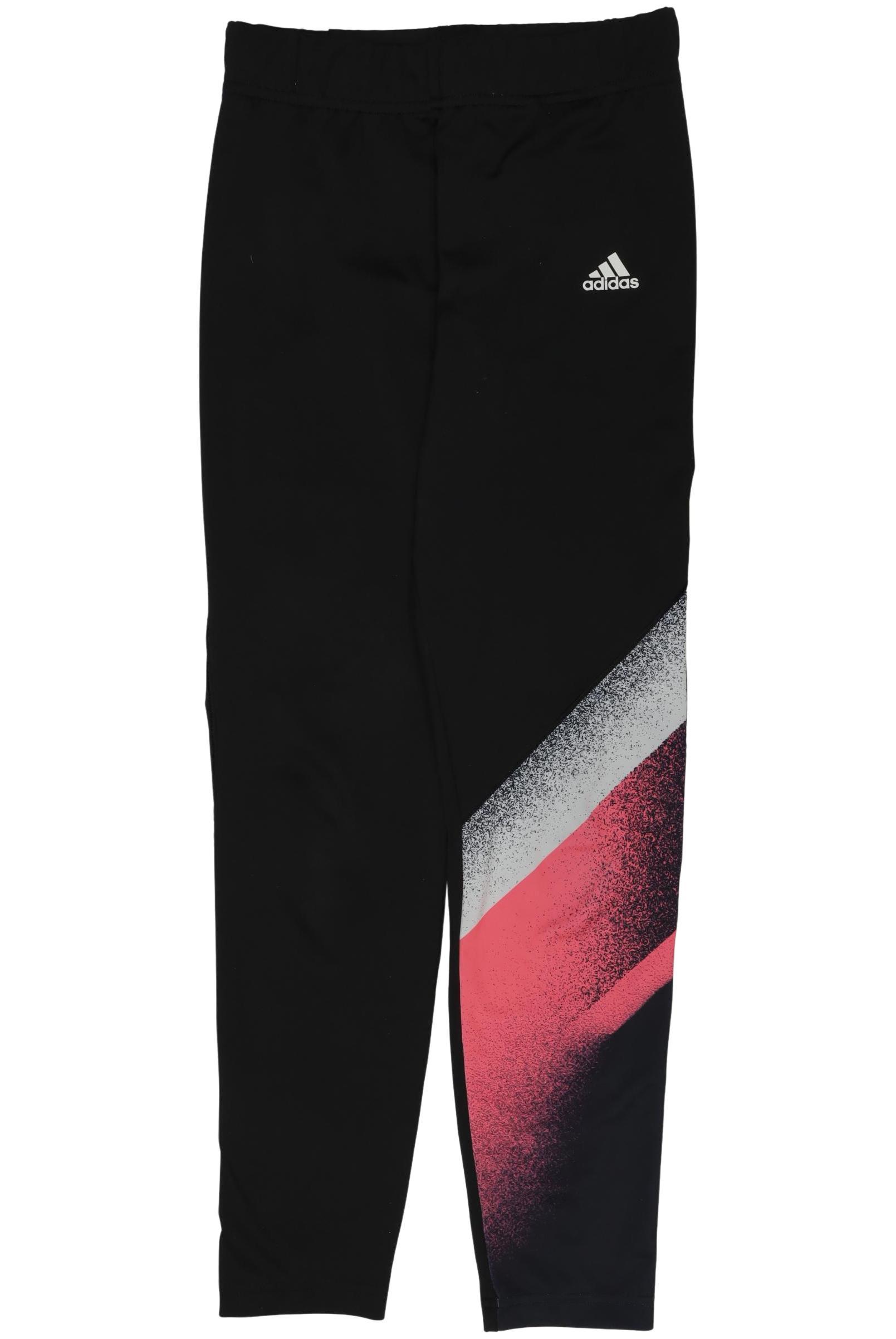 

adidas Mädchen Stoffhose, schwarz, Gr. 152