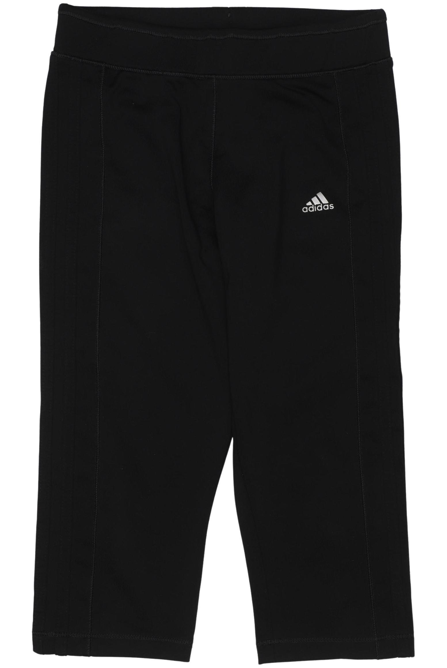 

adidas Mädchen Stoffhose, schwarz, Gr. 152