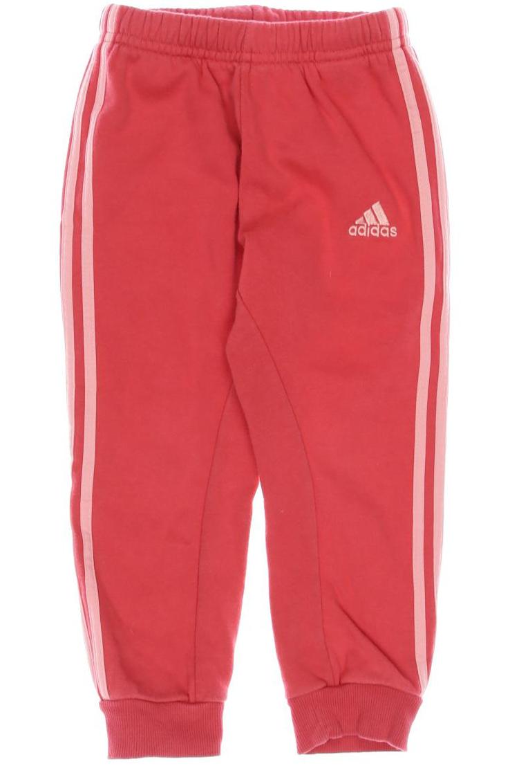 

adidas Damen Stoffhose, rot, Gr. 98