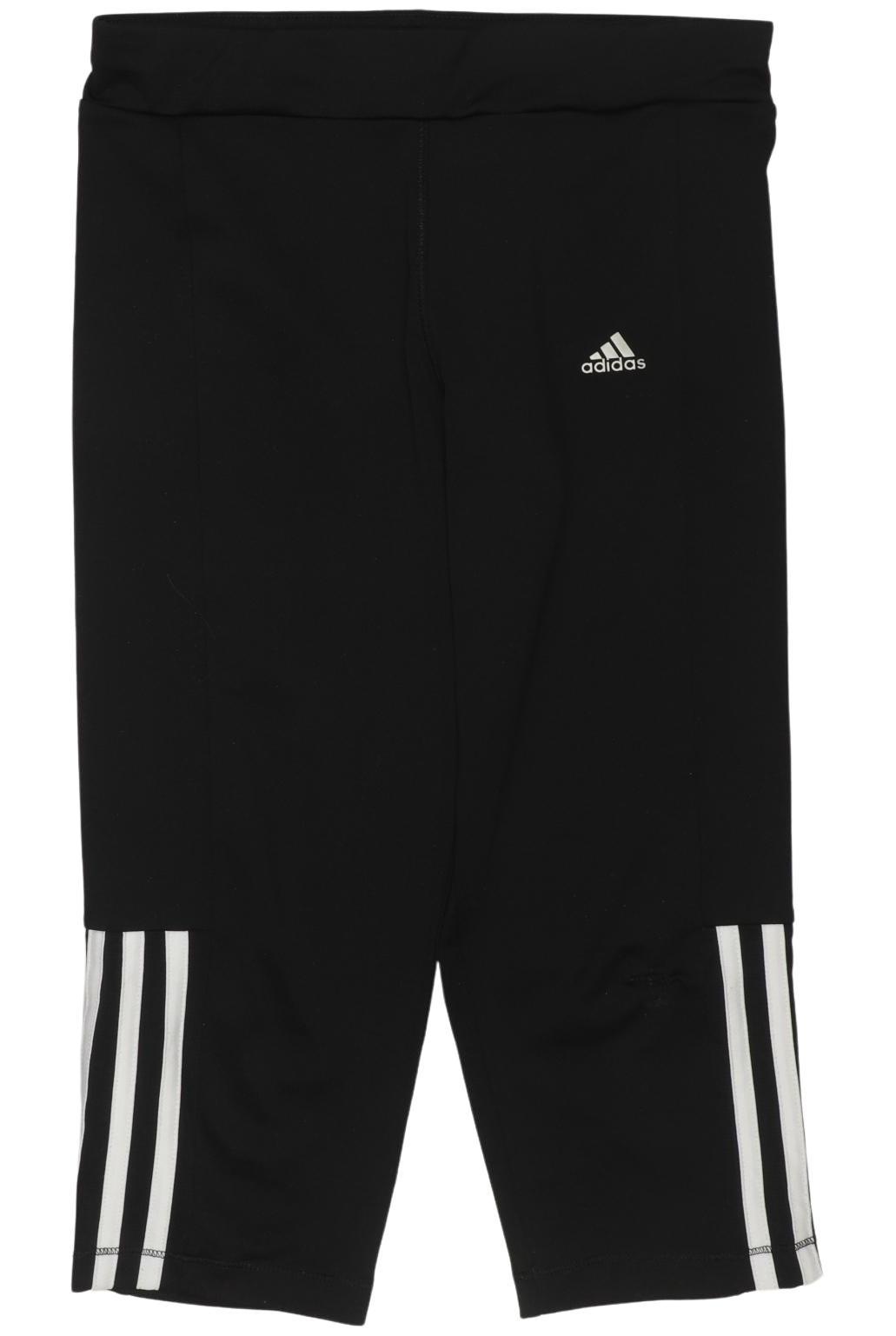 

adidas Mädchen Stoffhose, schwarz, Gr. 152