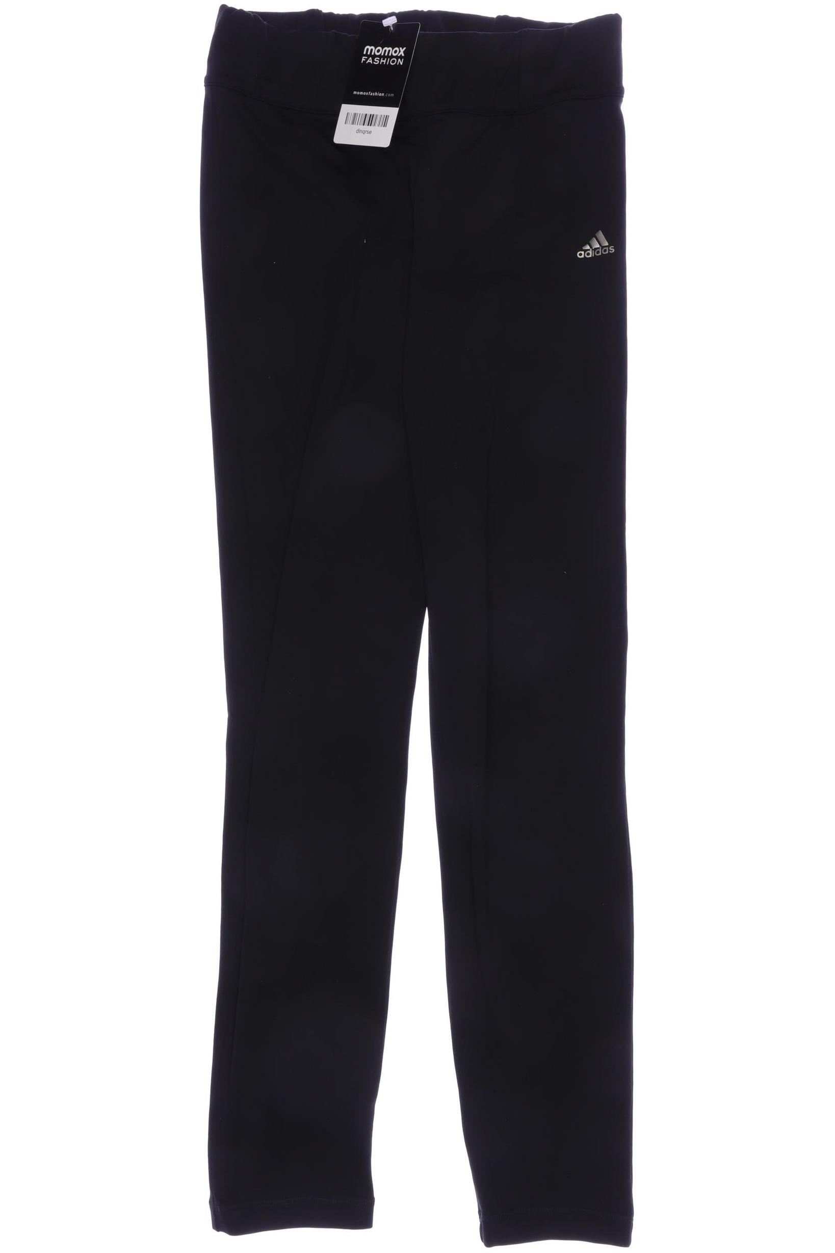 

adidas Damen Stoffhose, schwarz, Gr. 158