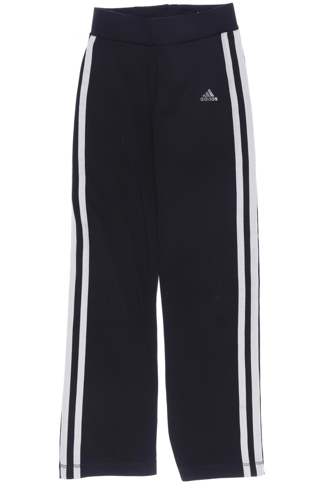 

adidas Damen Stoffhose, schwarz, Gr. 116
