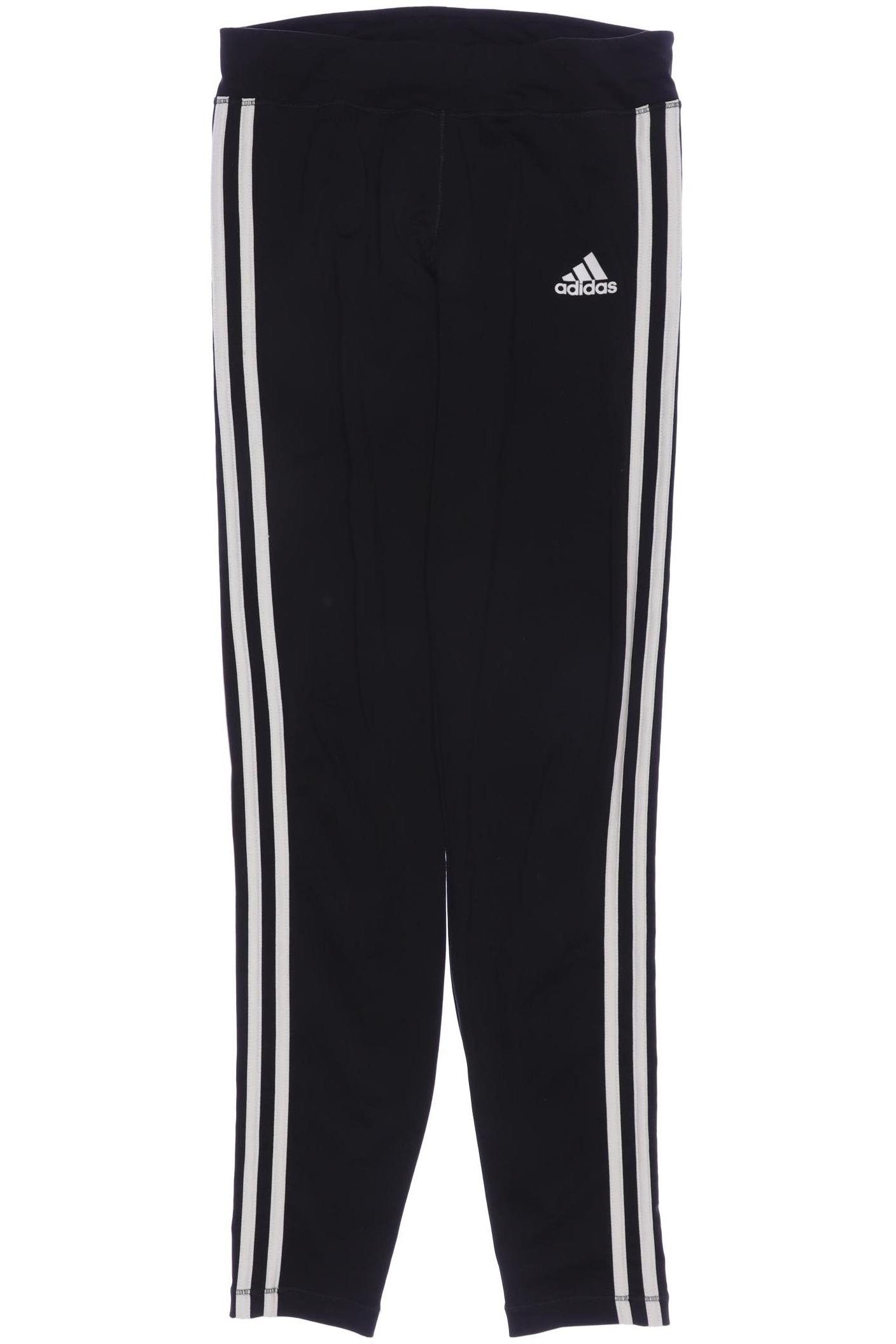 

adidas Damen Stoffhose, schwarz, Gr. 164