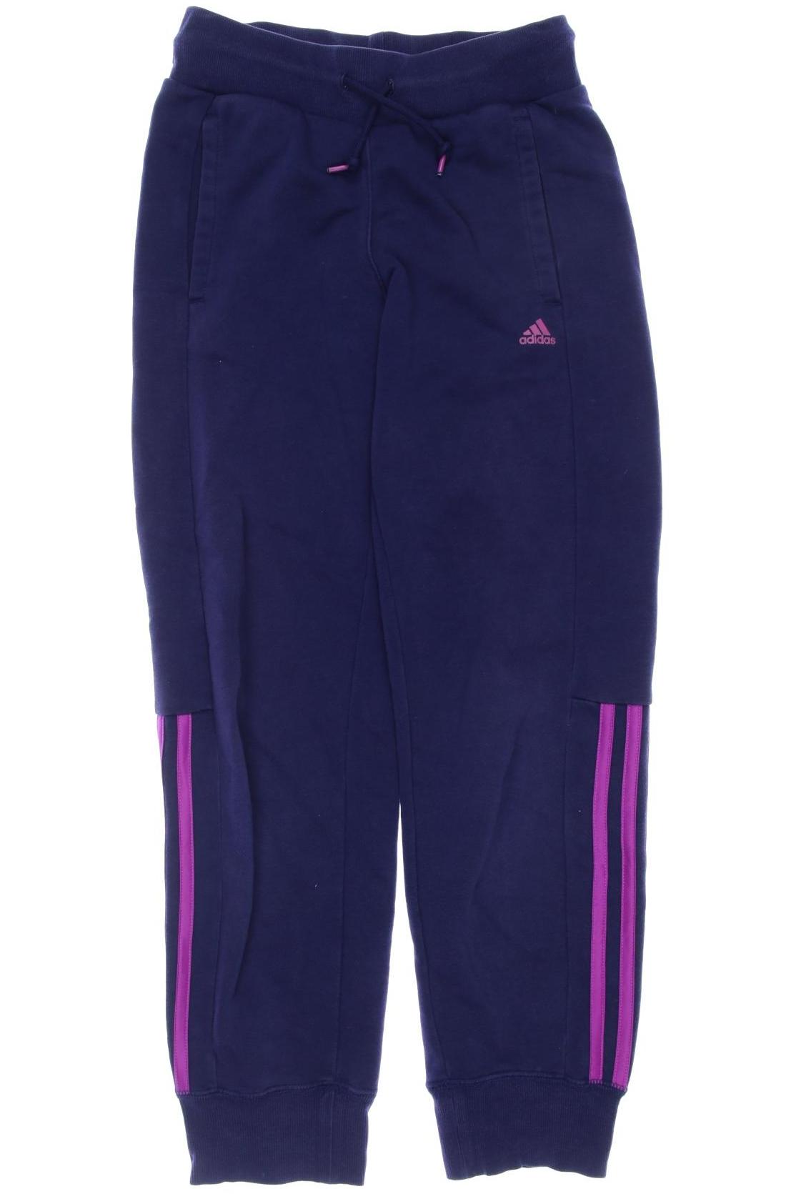 

adidas Damen Stoffhose, marineblau, Gr. 140