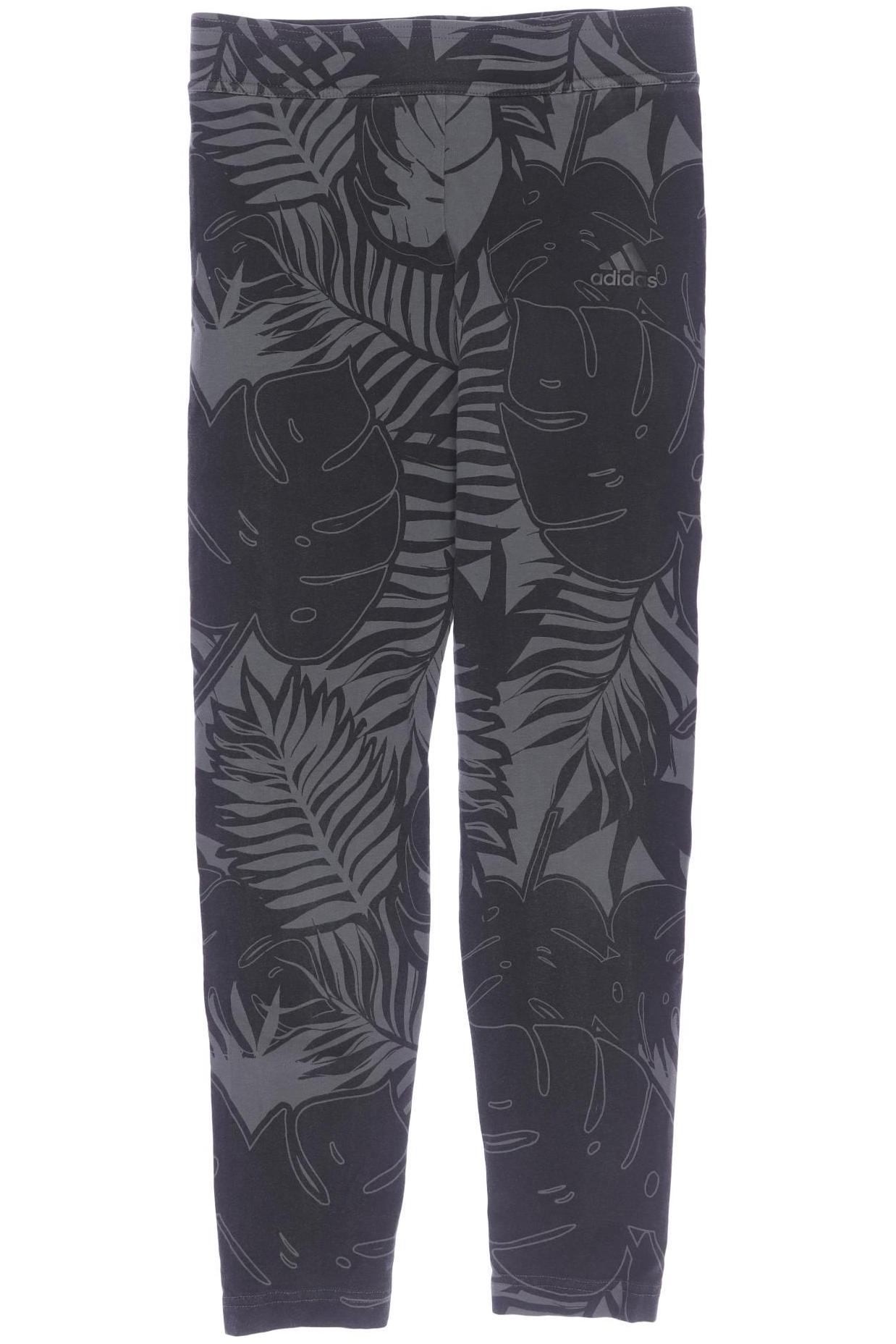 

adidas Damen Stoffhose, grau, Gr. 152