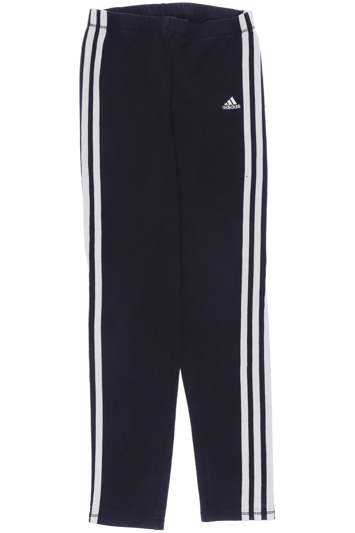 

adidas Damen Stoffhose, schwarz, Gr. 152