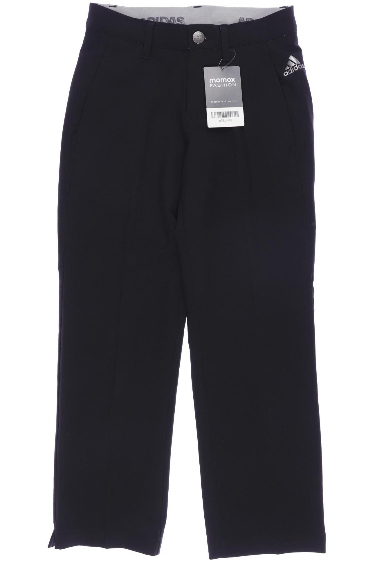 

adidas Damen Stoffhose, schwarz, Gr. 128
