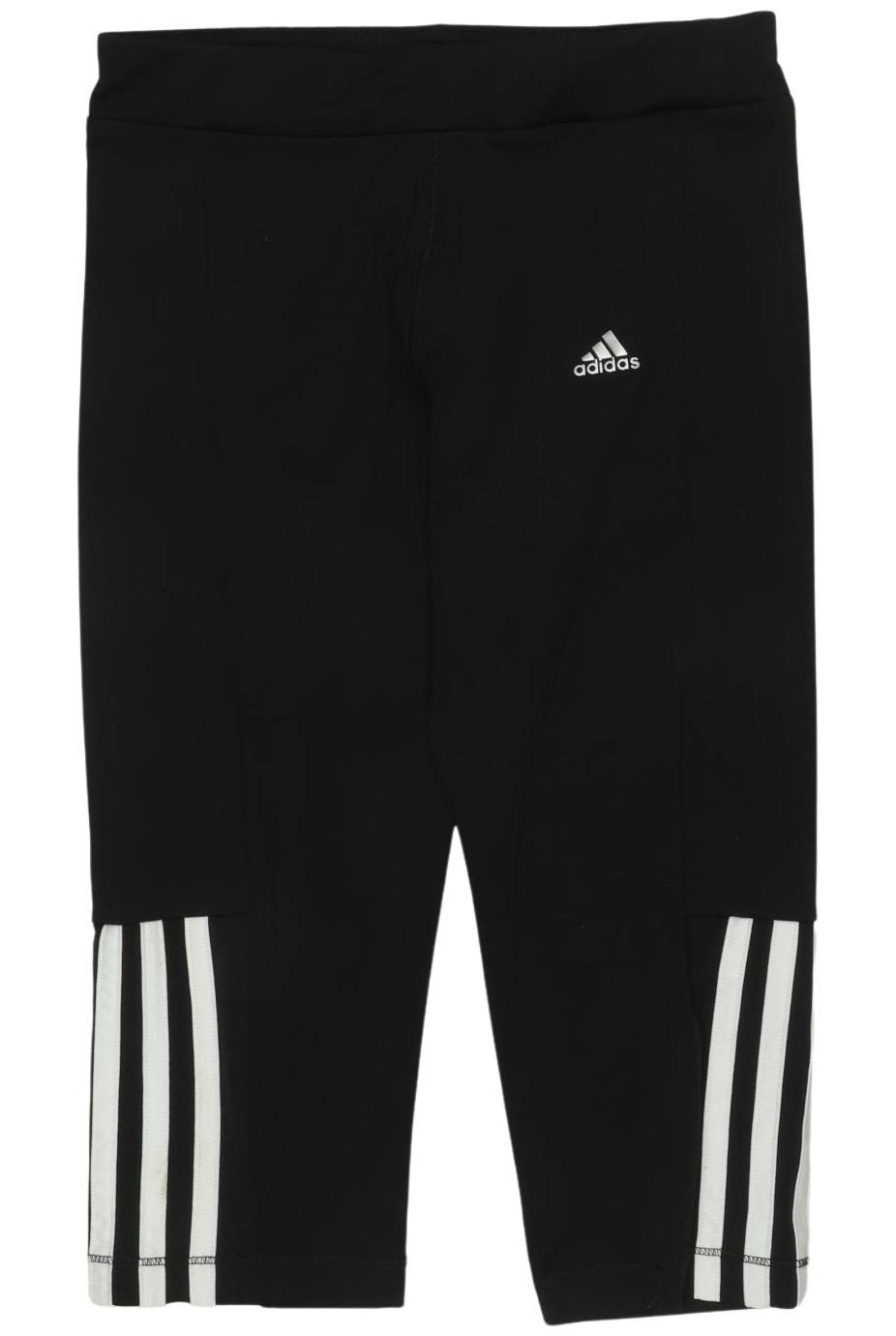 

adidas Damen Stoffhose, schwarz, Gr. 140