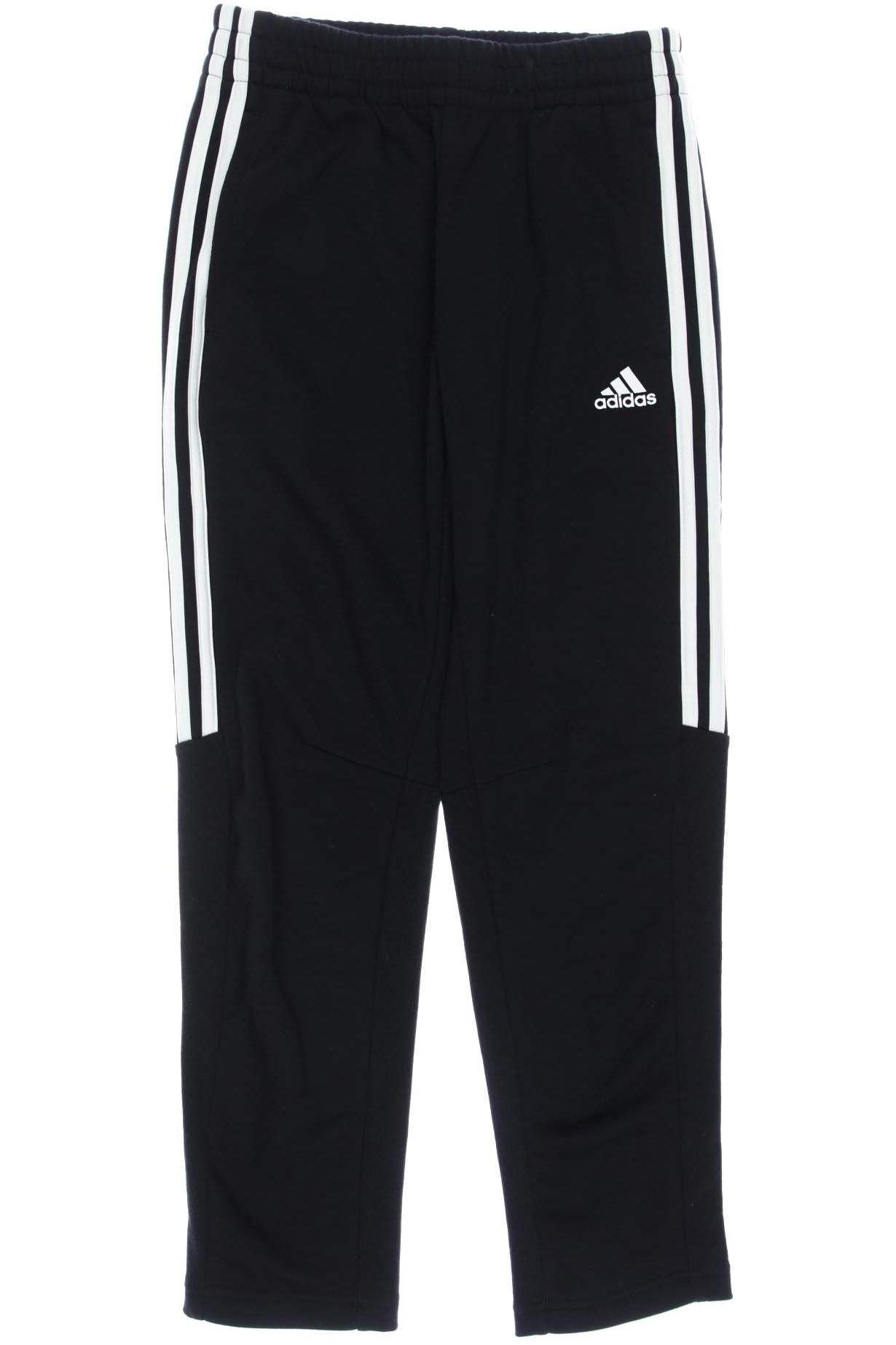 

adidas Damen Stoffhose, schwarz, Gr. 152