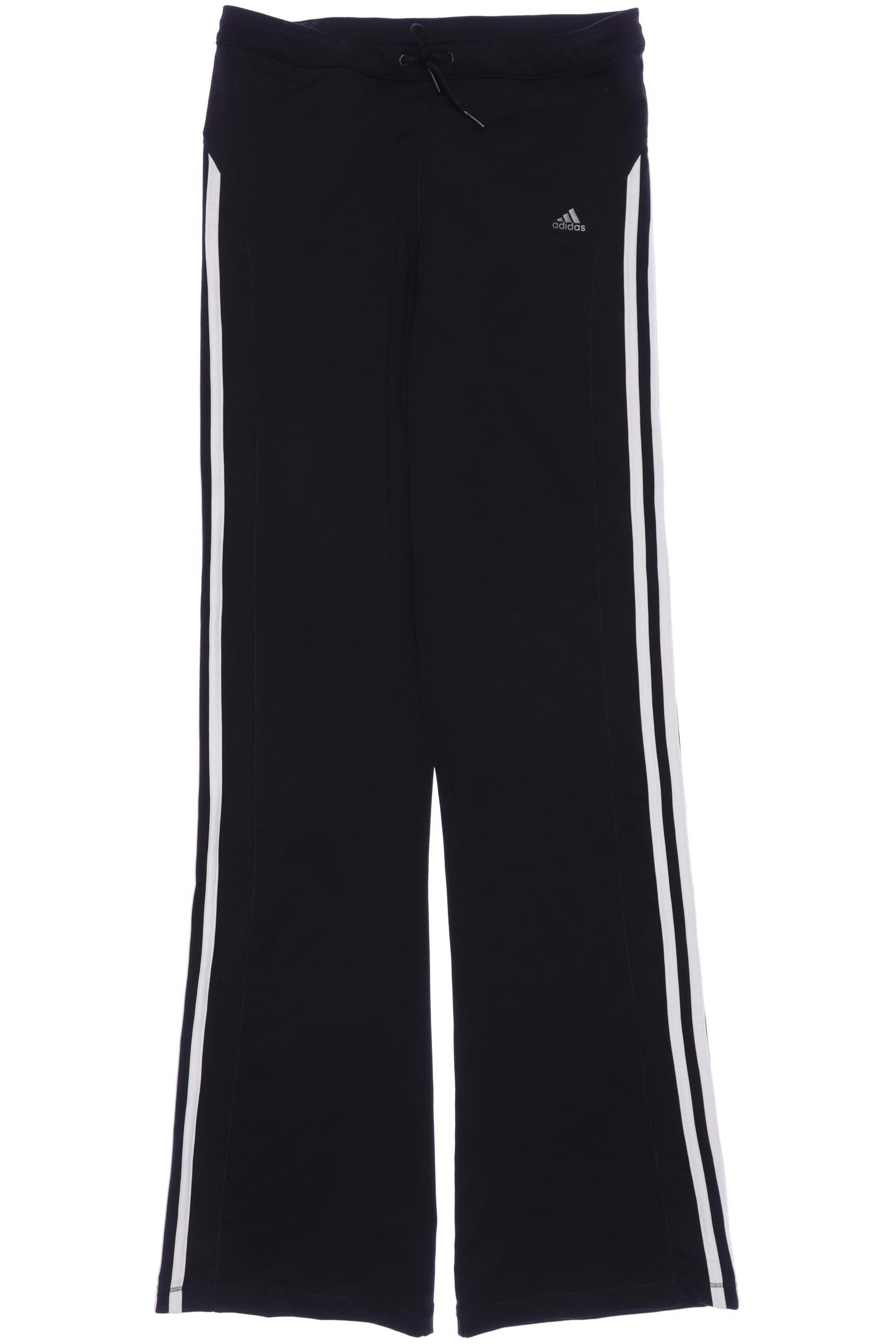 

adidas Damen Stoffhose, schwarz, Gr. 176