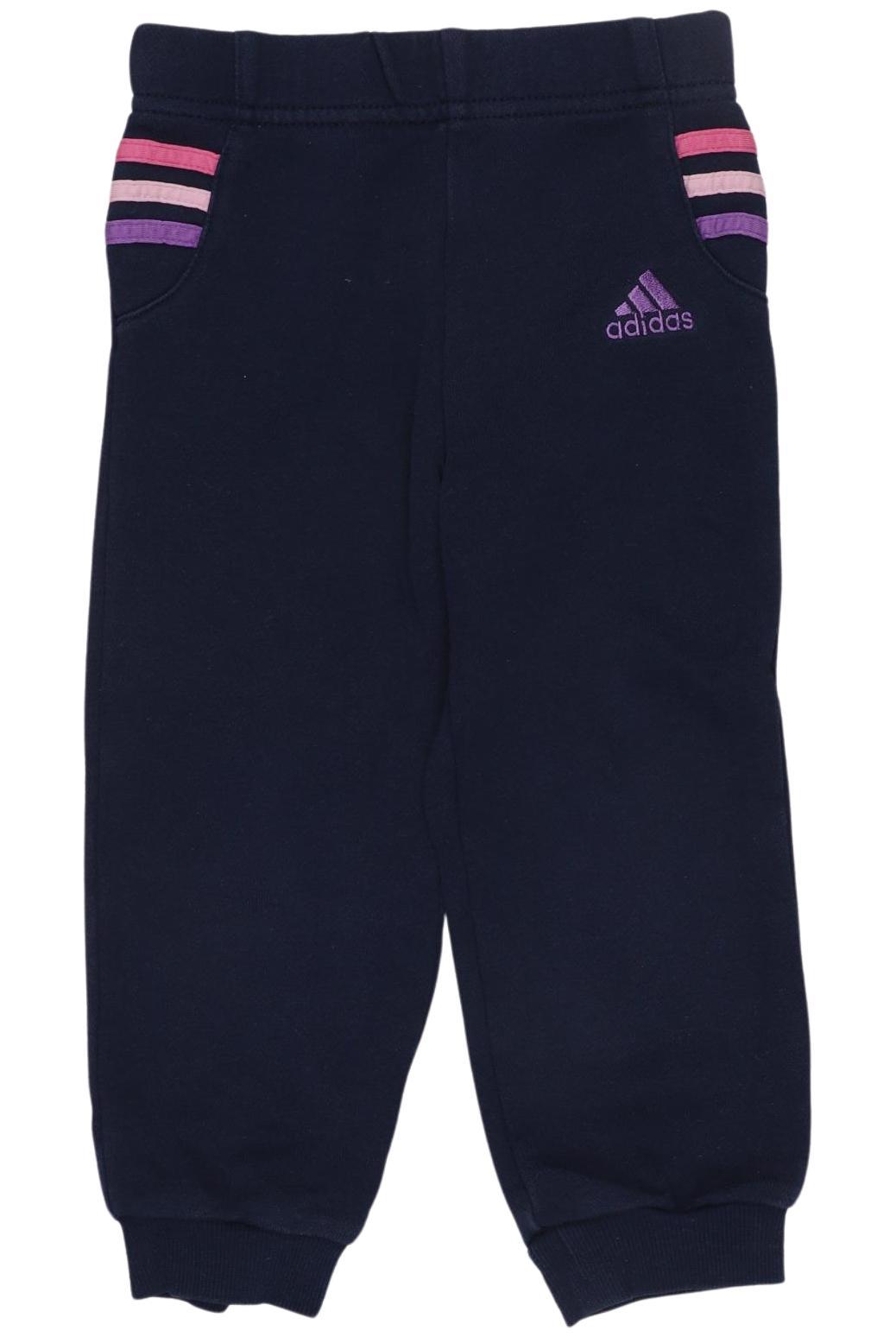 

adidas Damen Stoffhose, marineblau, Gr. 92