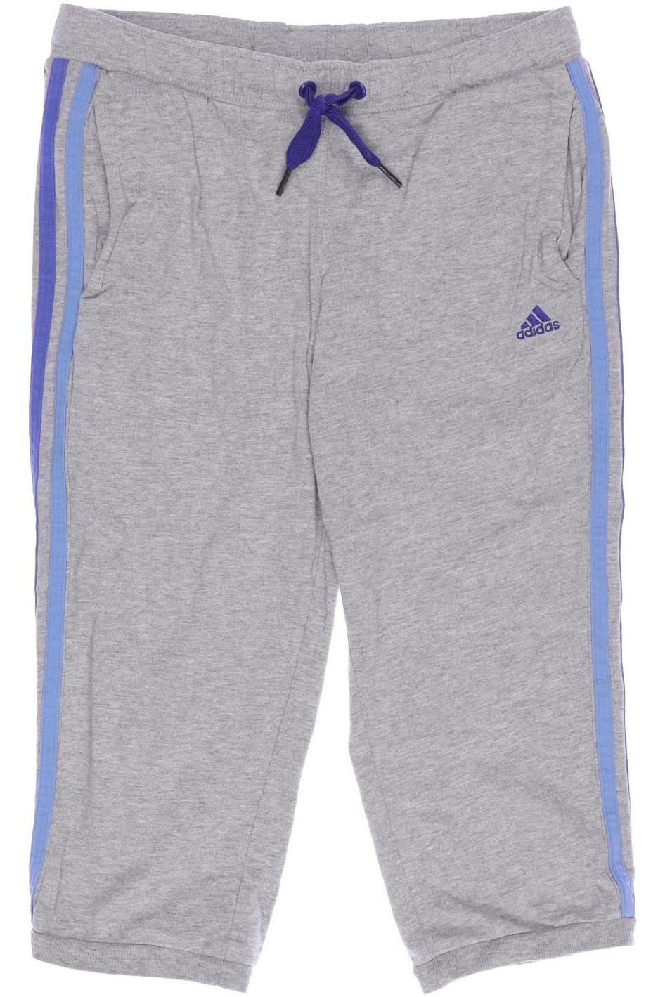 

adidas Damen Stoffhose, grau, Gr. 152