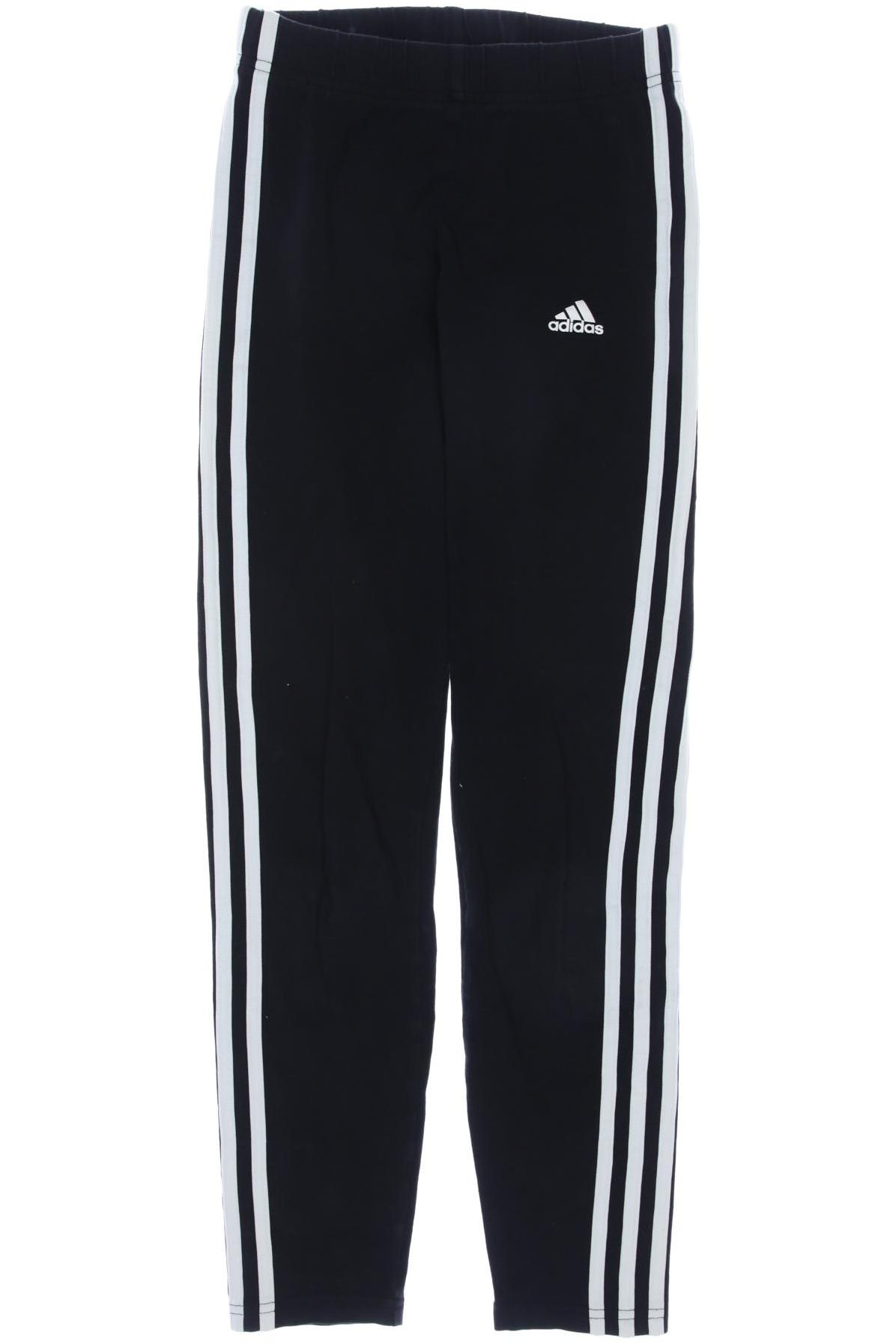 

adidas Damen Stoffhose, schwarz, Gr. 164