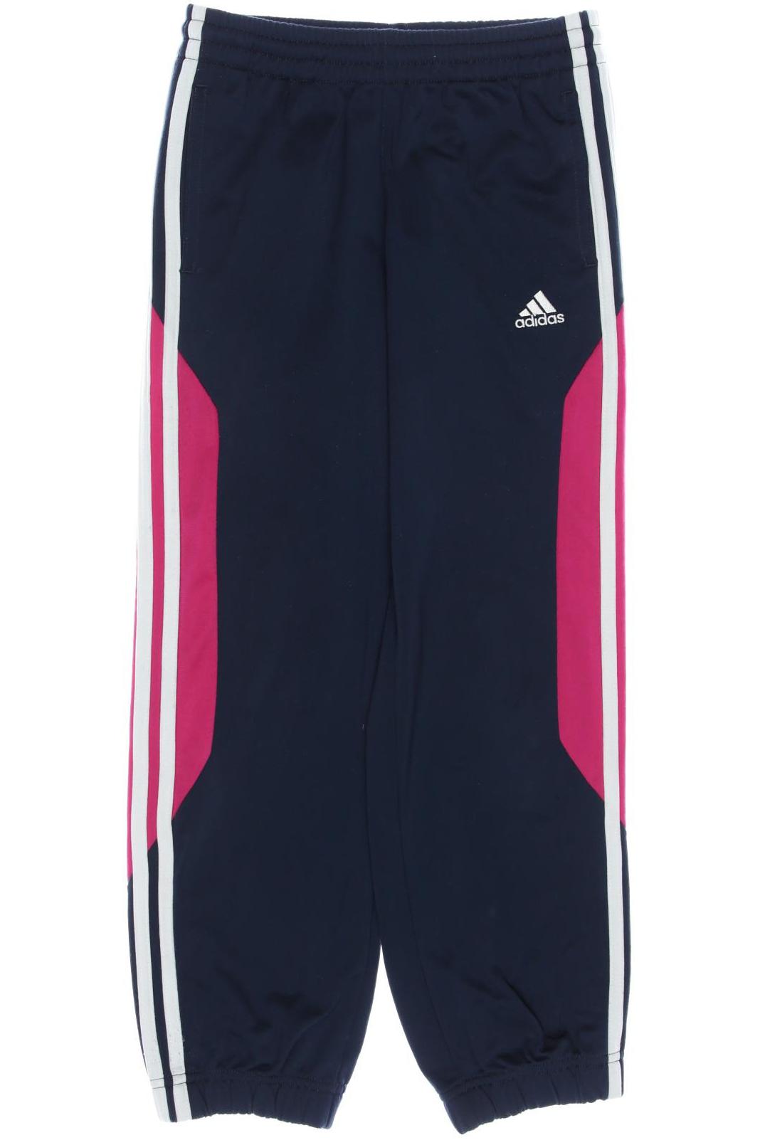

adidas Damen Stoffhose, marineblau, Gr. 128