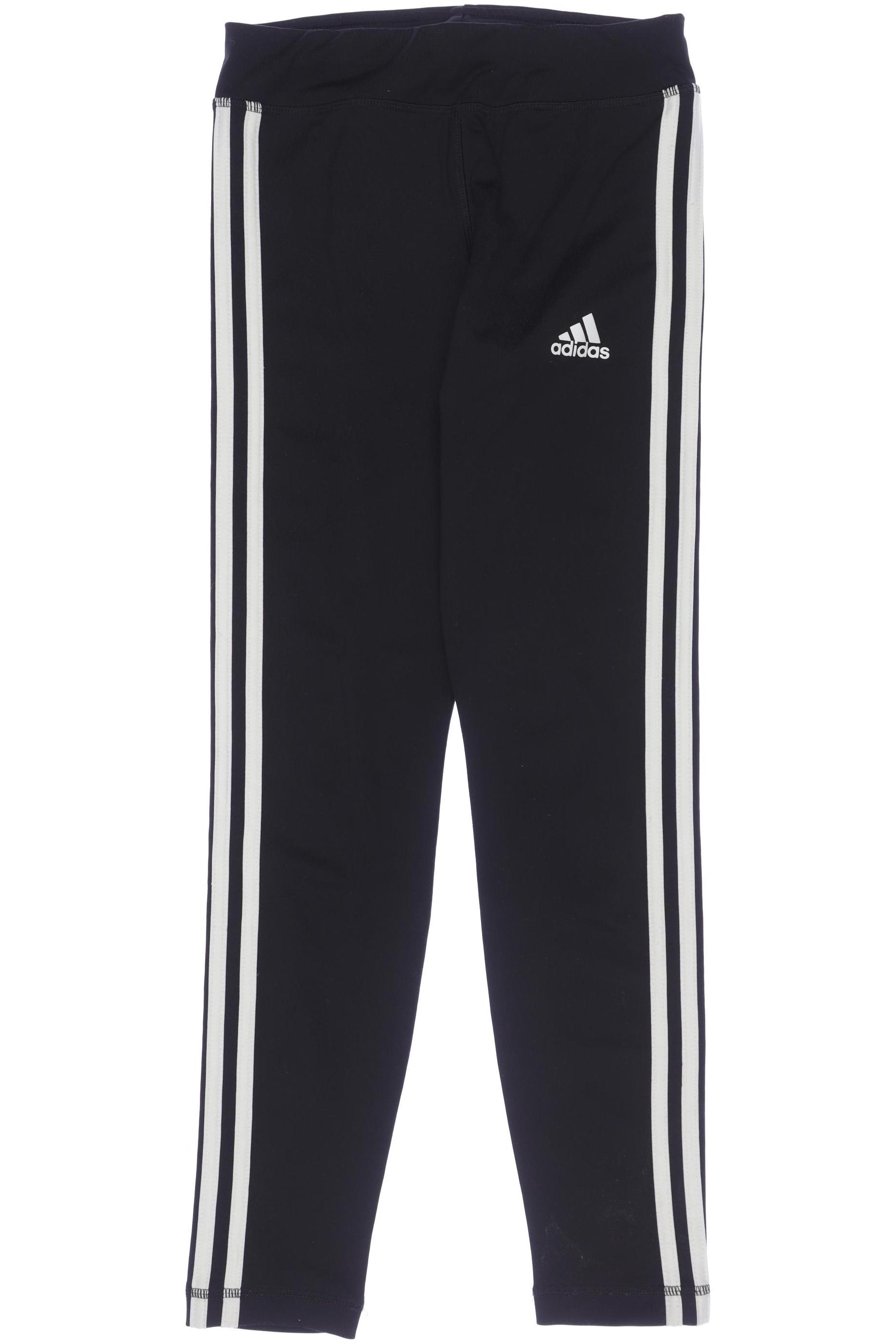 

adidas Damen Stoffhose, schwarz, Gr. 152