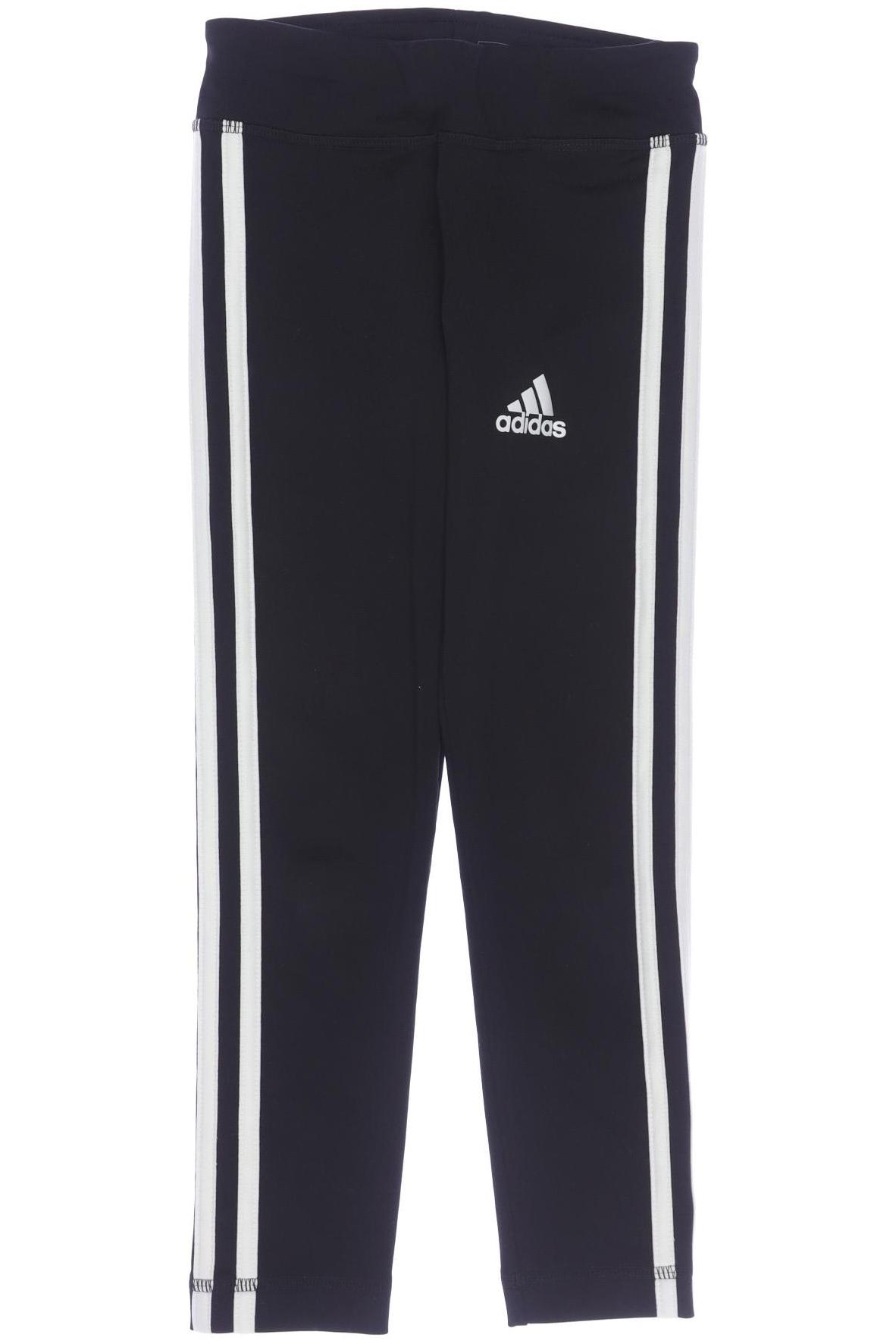 

adidas Damen Stoffhose, schwarz, Gr. 116