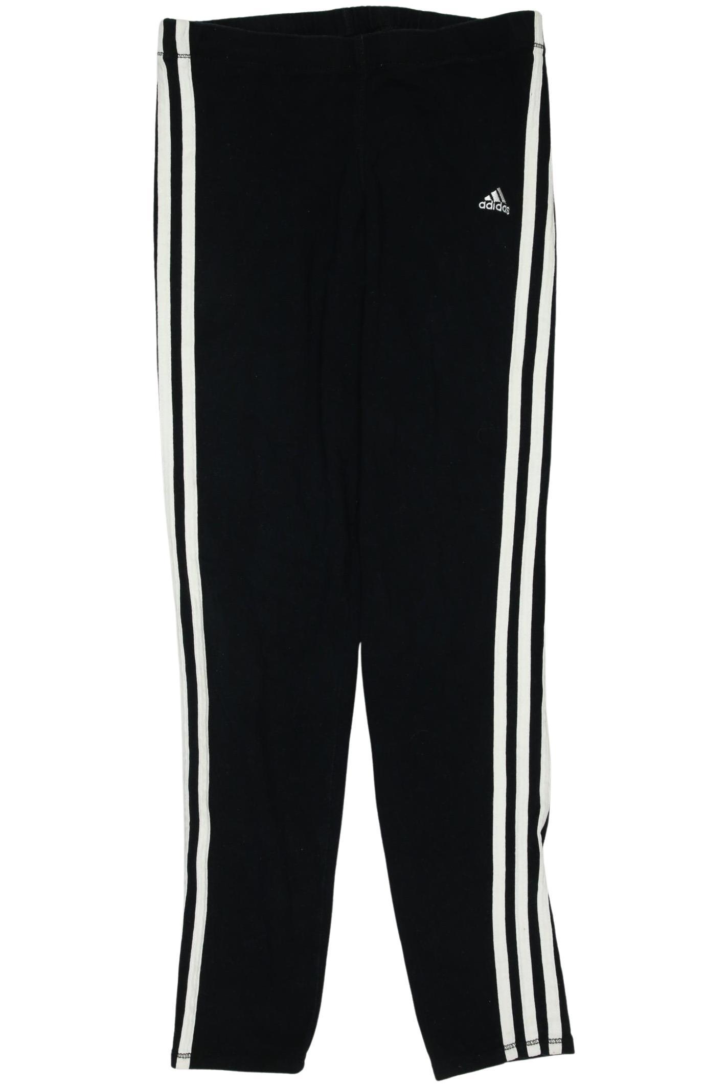 

adidas Mädchen Stoffhose, schwarz, Gr. 152